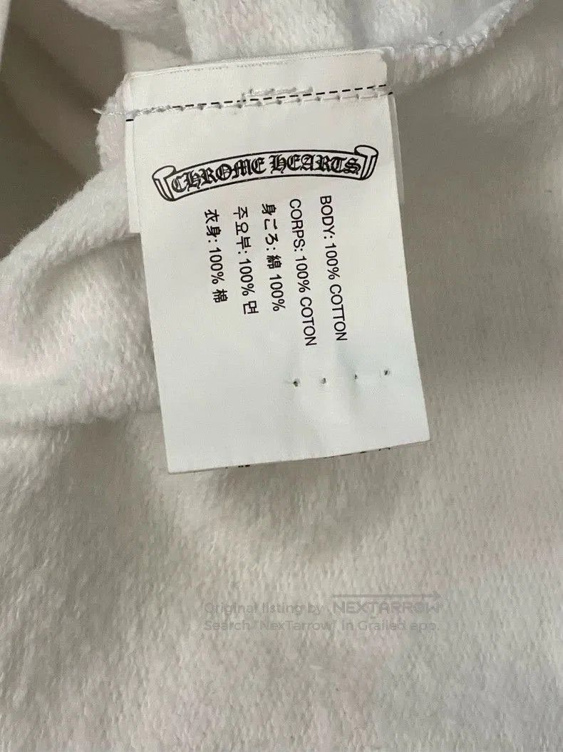 Chrome Hearts Chrome Hearts White Flame Zip-Up Hoodie- Size US S / EU 44-46 / 1 - 6 Thumbnail