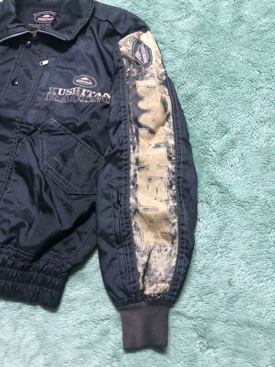 Sports Specialties VINTAGE KUSHITANI HAMAMATSU NYLON JACKET FADED SLEEVE Size US L / EU 52-54 / 3 - 6 Thumbnail
