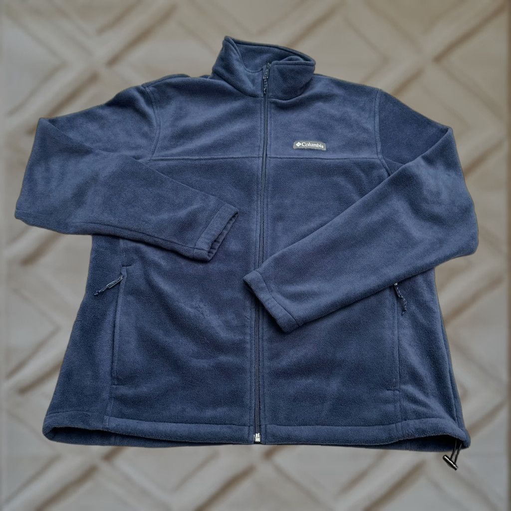Vintage Columbia Steens Mountain Fleece Jacket Mens Large Blue Full Zip Outdoor Hiking Shirt? Size US L / EU 52-54 / 3 - 1 Thumbnail