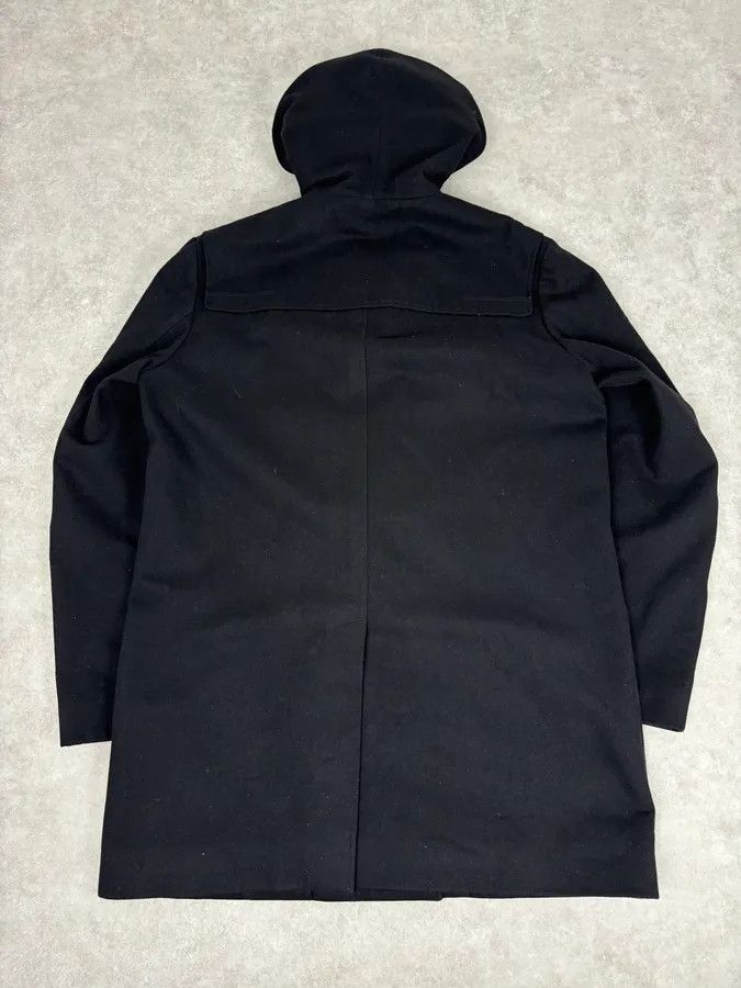 Dior 2010s Dior Homme Black Wool Toggle Duffle Coat by Kris Van Assche Size US L / EU 52-54 / 3 - 5 Thumbnail