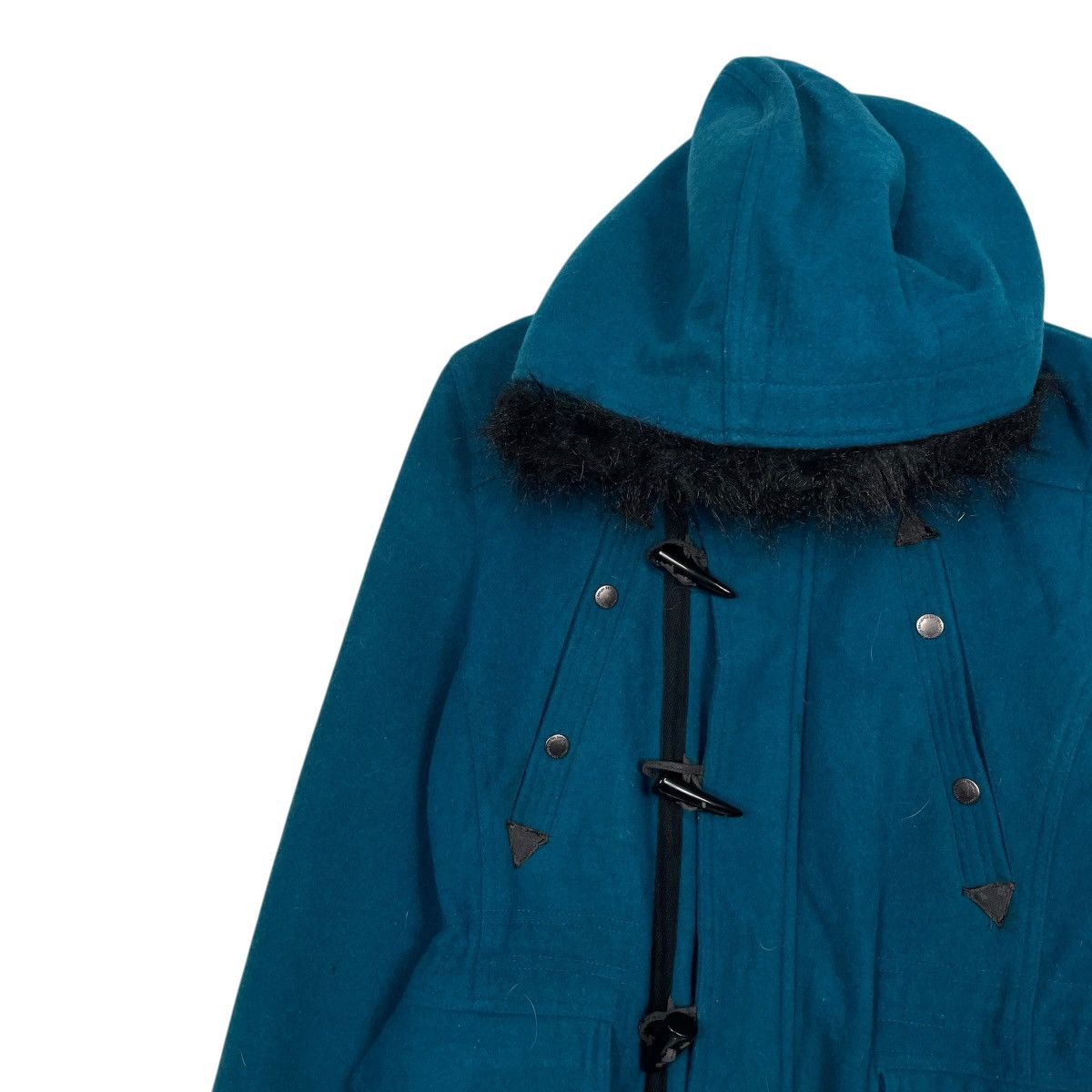 semanticdesign Semantic Design Hooded Wool Duffle Jacket Size US M / EU 48-50 / 2 - 6 Thumbnail