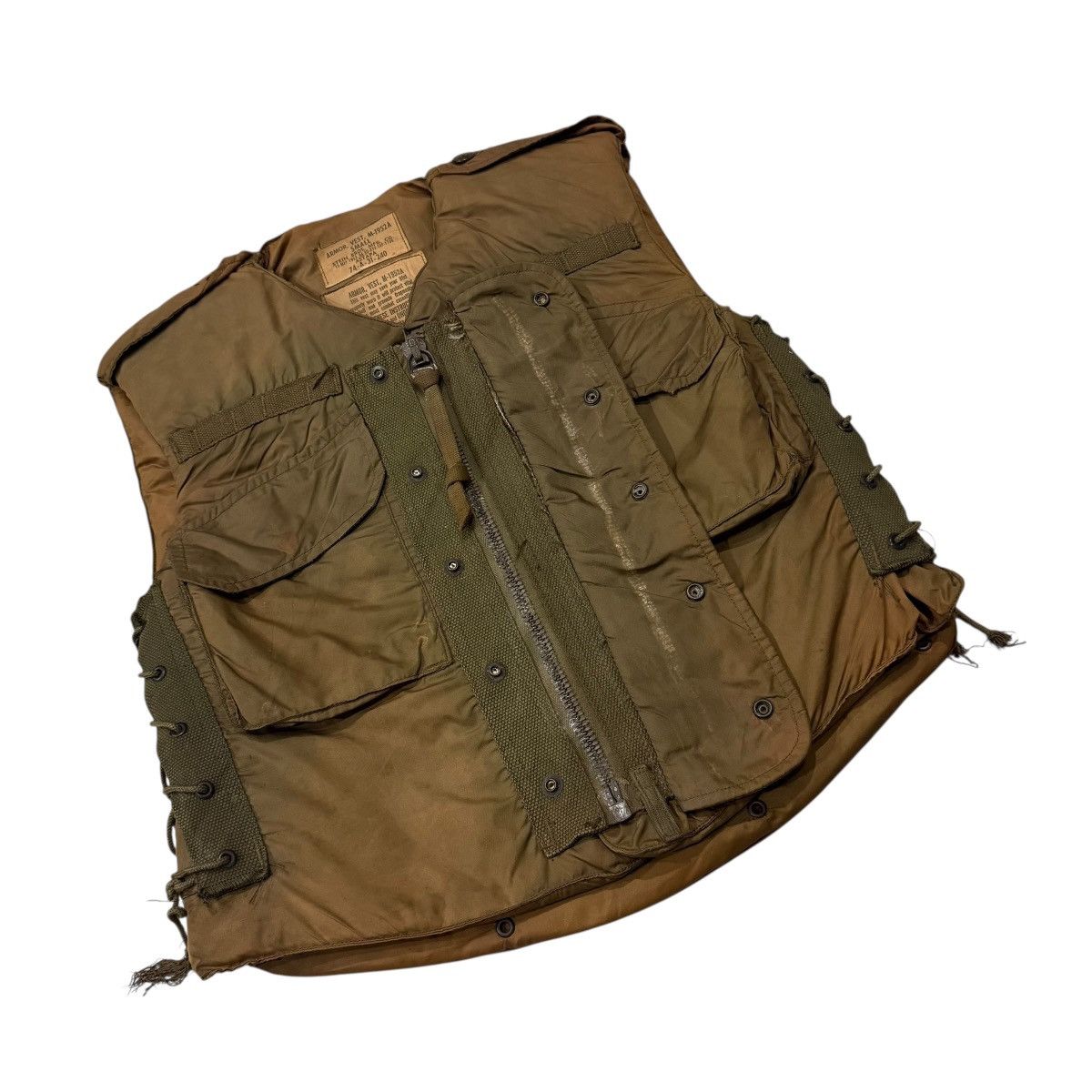 Vintage ‼️VERYRARE‼️Vintage 1953 Stein Bros Mfg Armor Military Vest Size US S / EU 44-46 / 1 - 15 Thumbnail