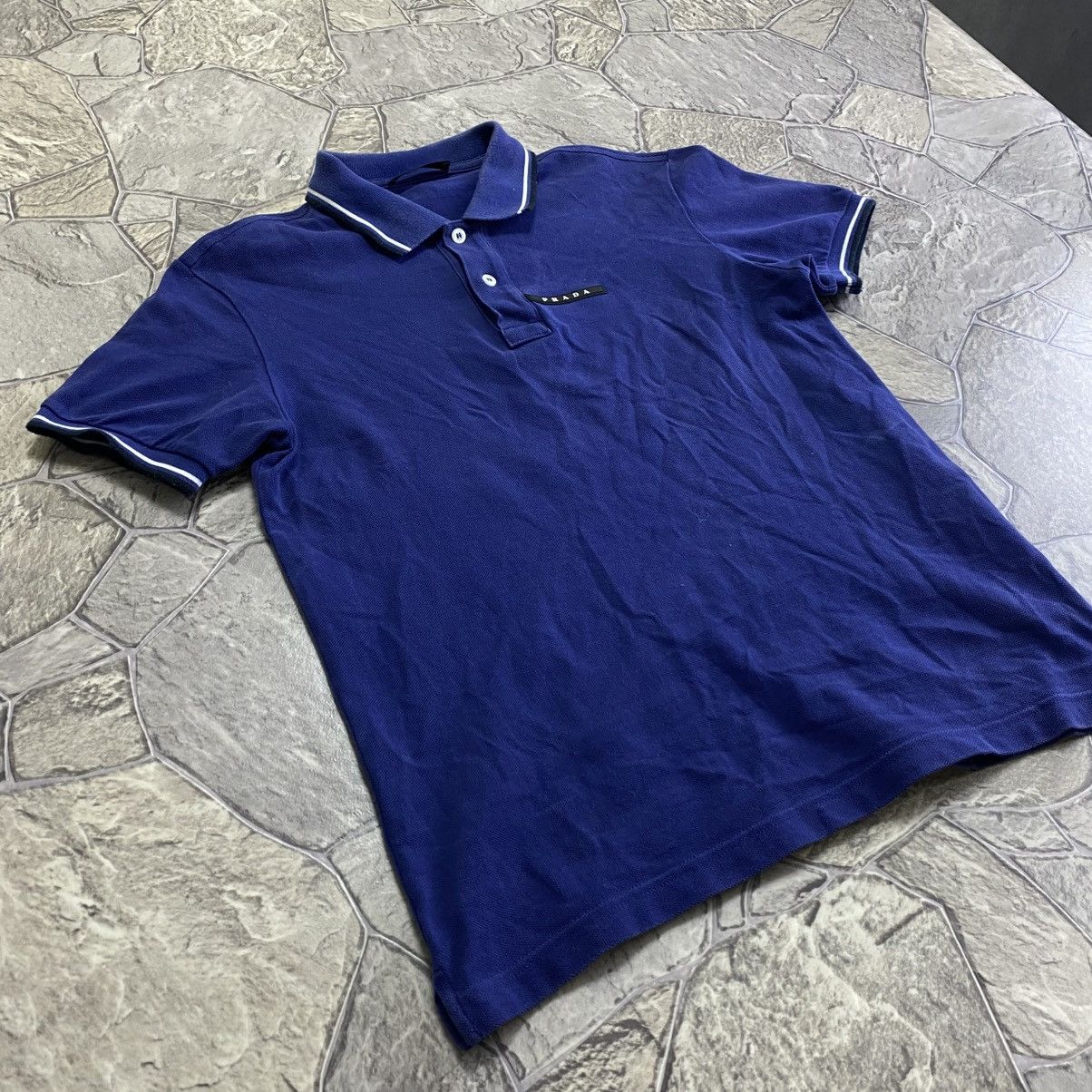 Prada Prada Polo T-Shirt Red Tab Size US S / EU 44-46 / 1 - 3 Thumbnail