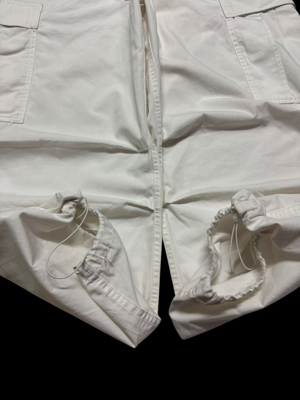 GU GU Ballon Parachute Cargo Yohji Yamamoto Style White Size US 34 / EU 50 - 8 Thumbnail