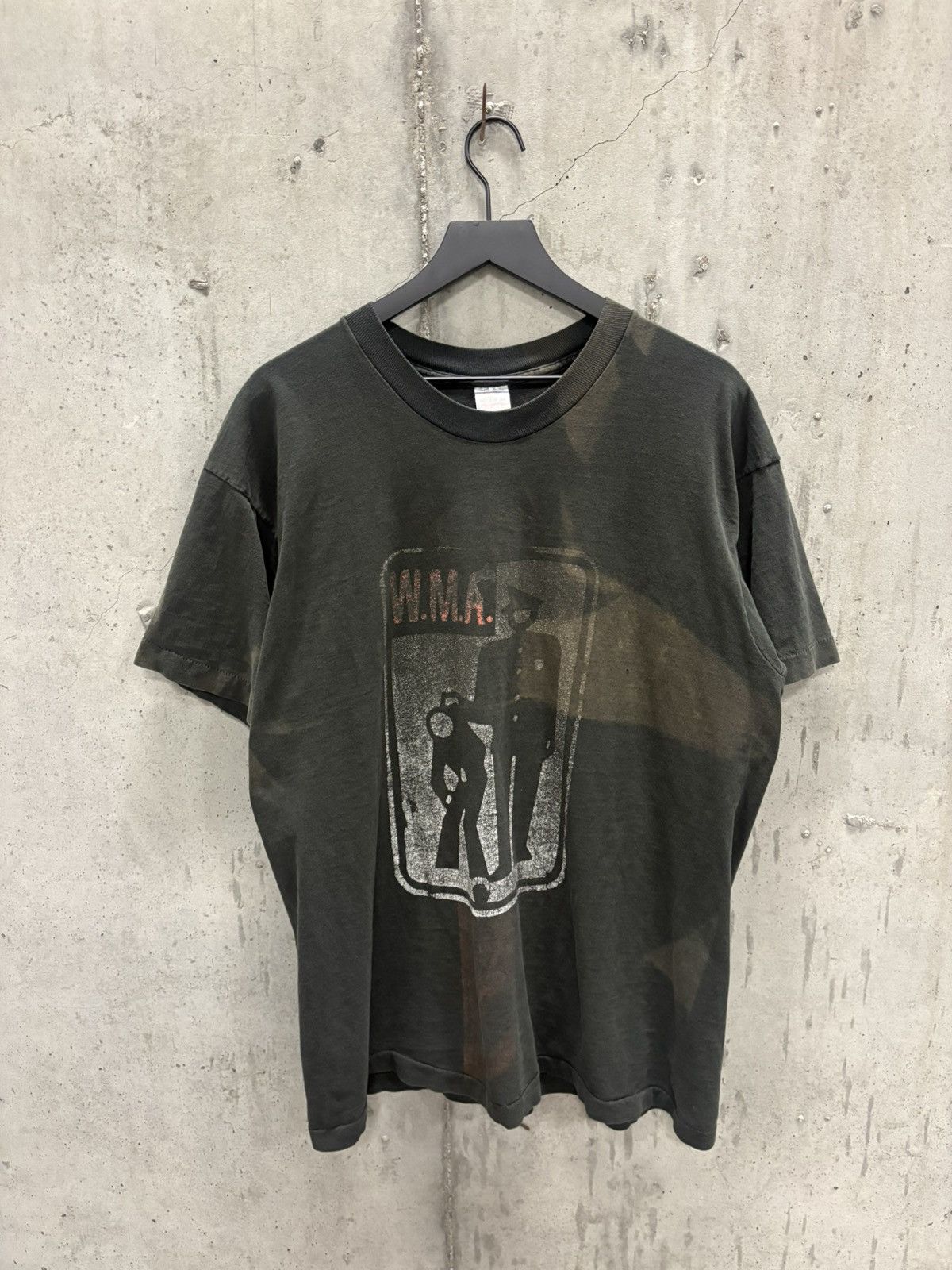 Band Tees Vintage Pearl Jam Police Shirt Thrashed Faded Grunge Band Size US XL / EU 56 / 4 - 1 Thumbnail