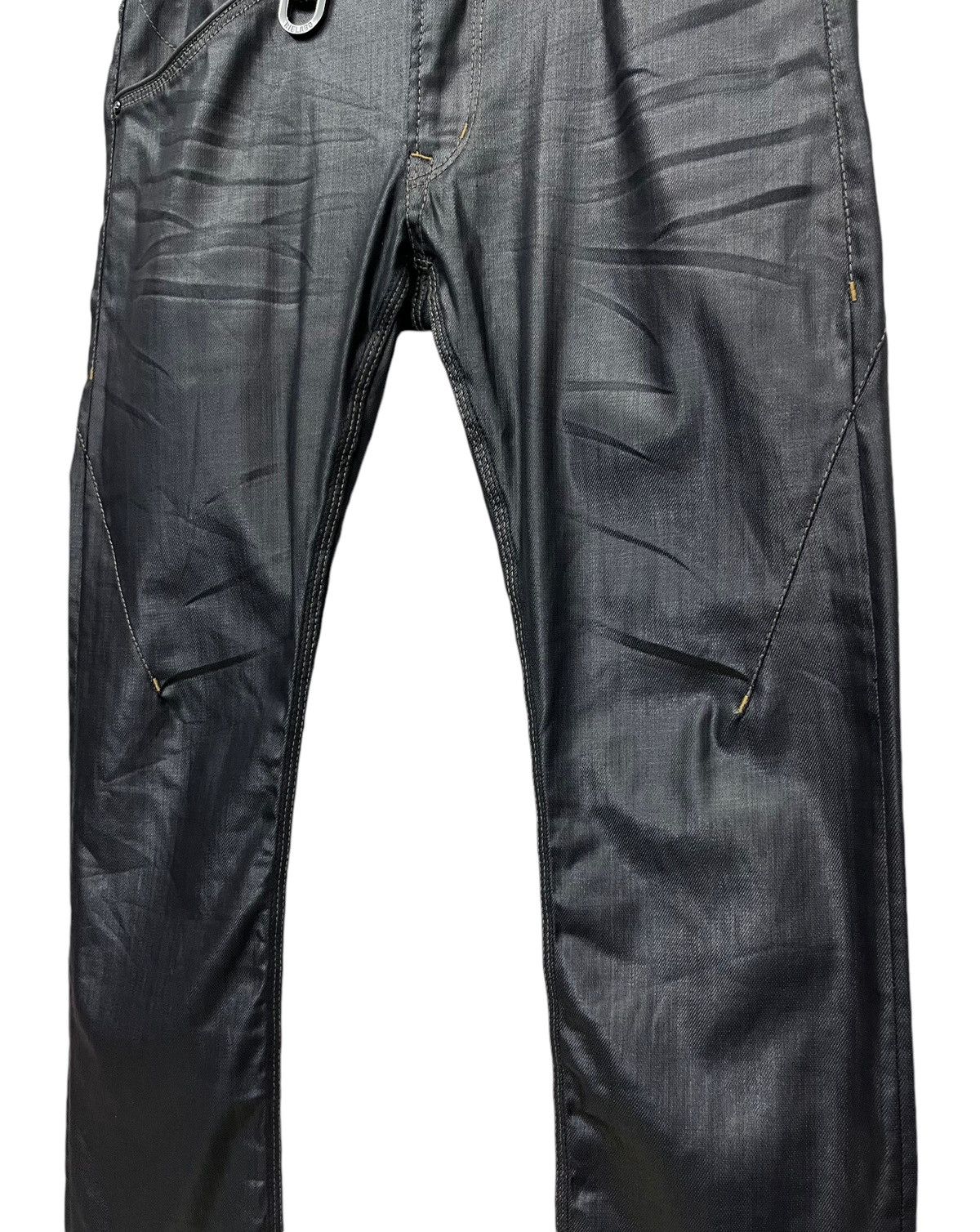 Nicole Club 🔥VERY RARE🔥RIELABO NCFM Waxed Cotton Pants Size 32" / US 10 / IT 46 - 4 Thumbnail