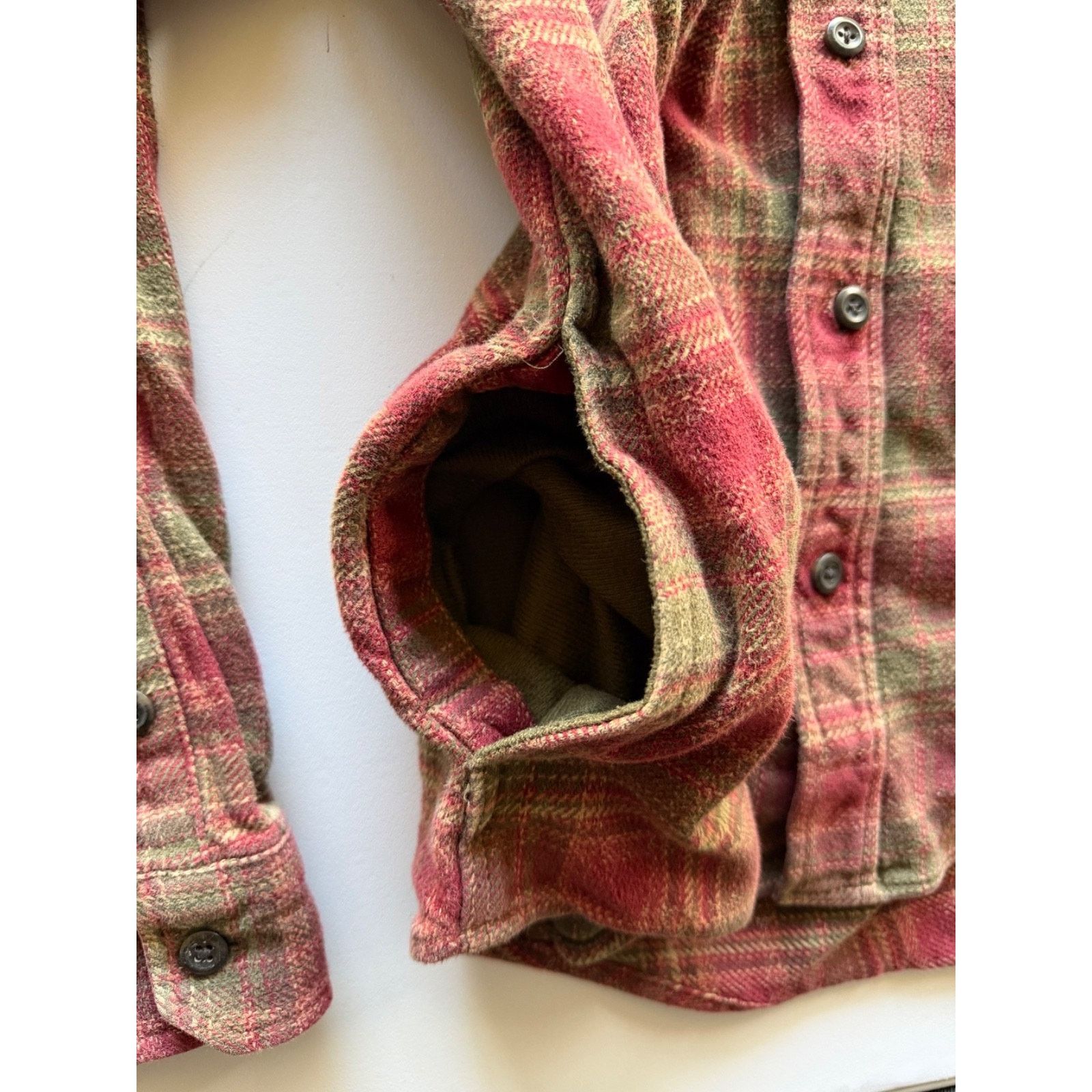 Orvis Med. Orvis Men's Heavy Weight Brushed Flannel Shacket Plaid Size US M / EU 48-50 / 2 - 7 Thumbnail