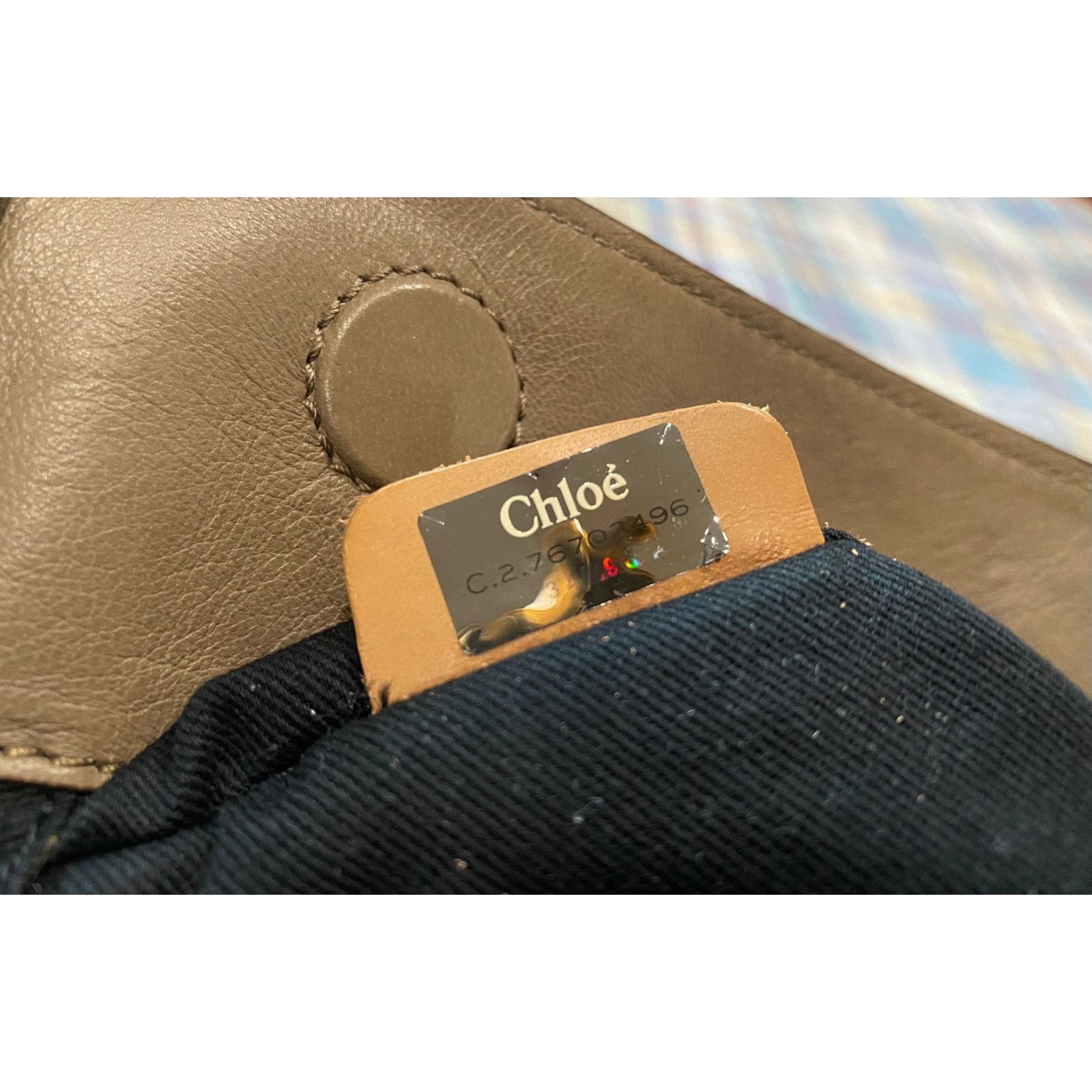 Chloe Vintage 00's Chloé Saskia Grey Leather Studded Tote Size ONE SIZE - 7 Thumbnail