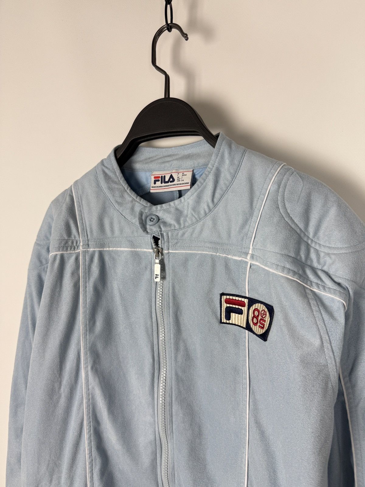 Fila Fila x 80s Casuals Terrinda MK3 Pro Badge Track Top Sky Blue Size US L / EU 52-54 / 3 - 2 Thumbnail