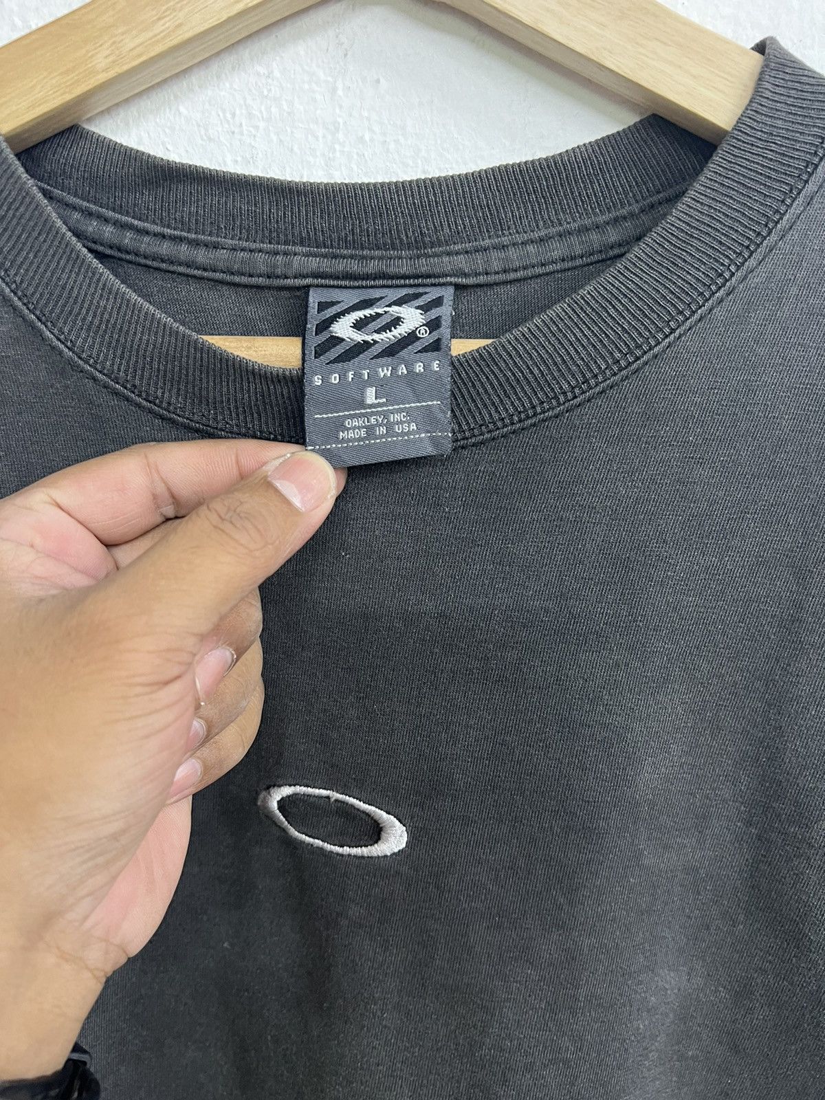 Oakley Vintage Y2K Oakley Software Mad Science Tee Size US L / EU 52-54 / 3 - 8 Thumbnail