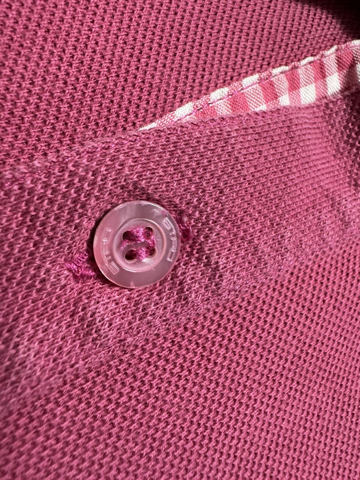 Etro Etro Luxury Polo Shirt Pink Size L Size US L / EU 52-54 / 3 - 7 Thumbnail