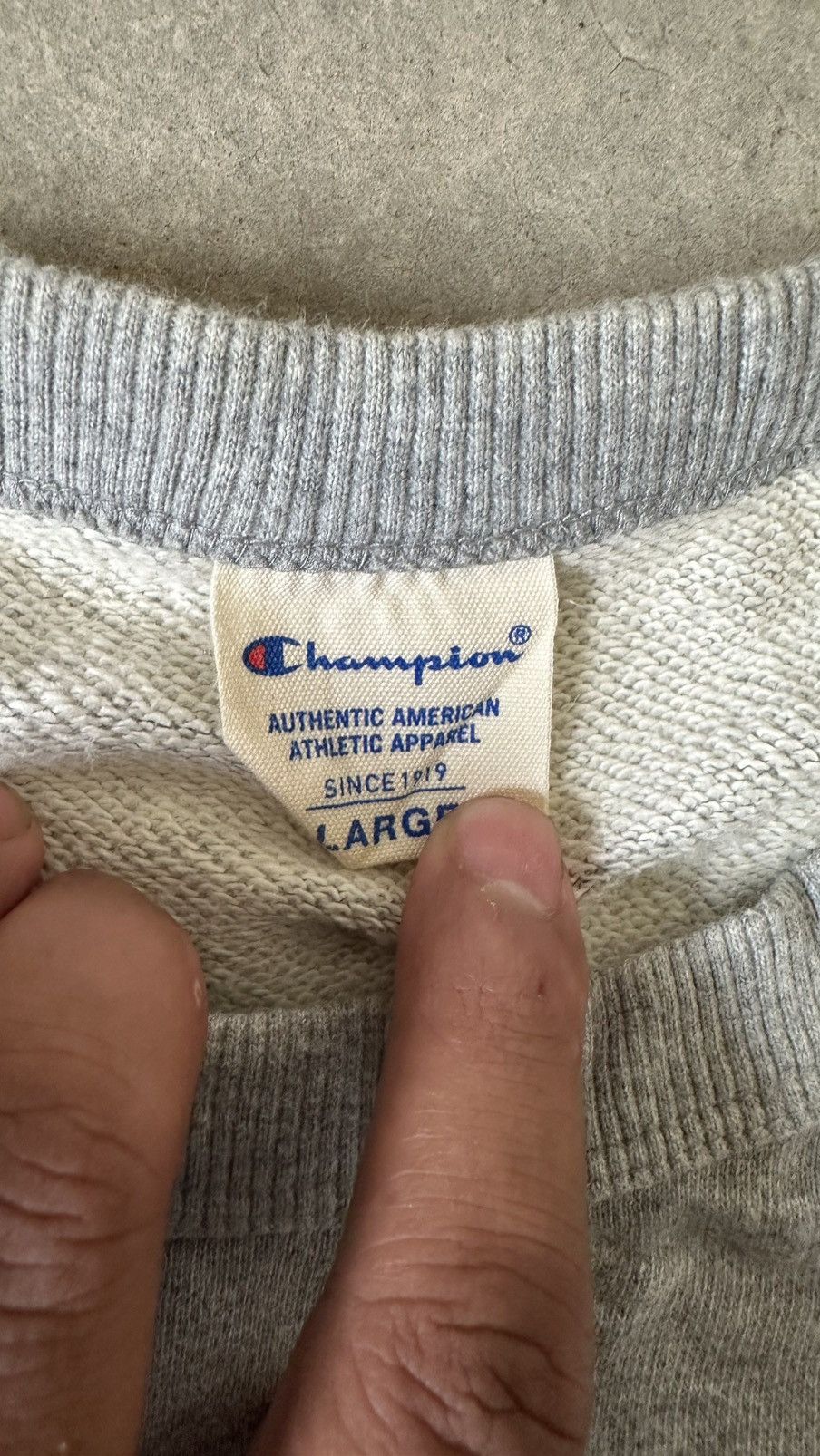 Champion VINTAGE CHAMPION GYM SWEATSHIRT SHORT SLEEVE Size US L / EU 52-54 / 3 - 4 Thumbnail