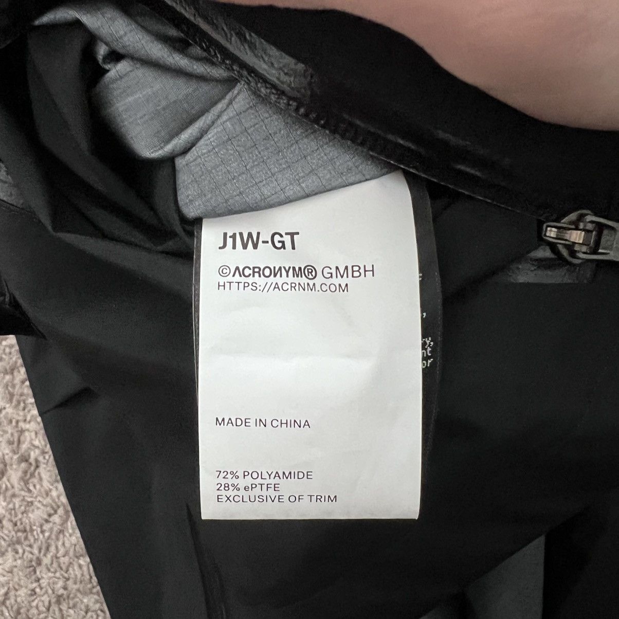 Acronym J1W-GT Size US XS / EU 42 / 0 - 3 Thumbnail