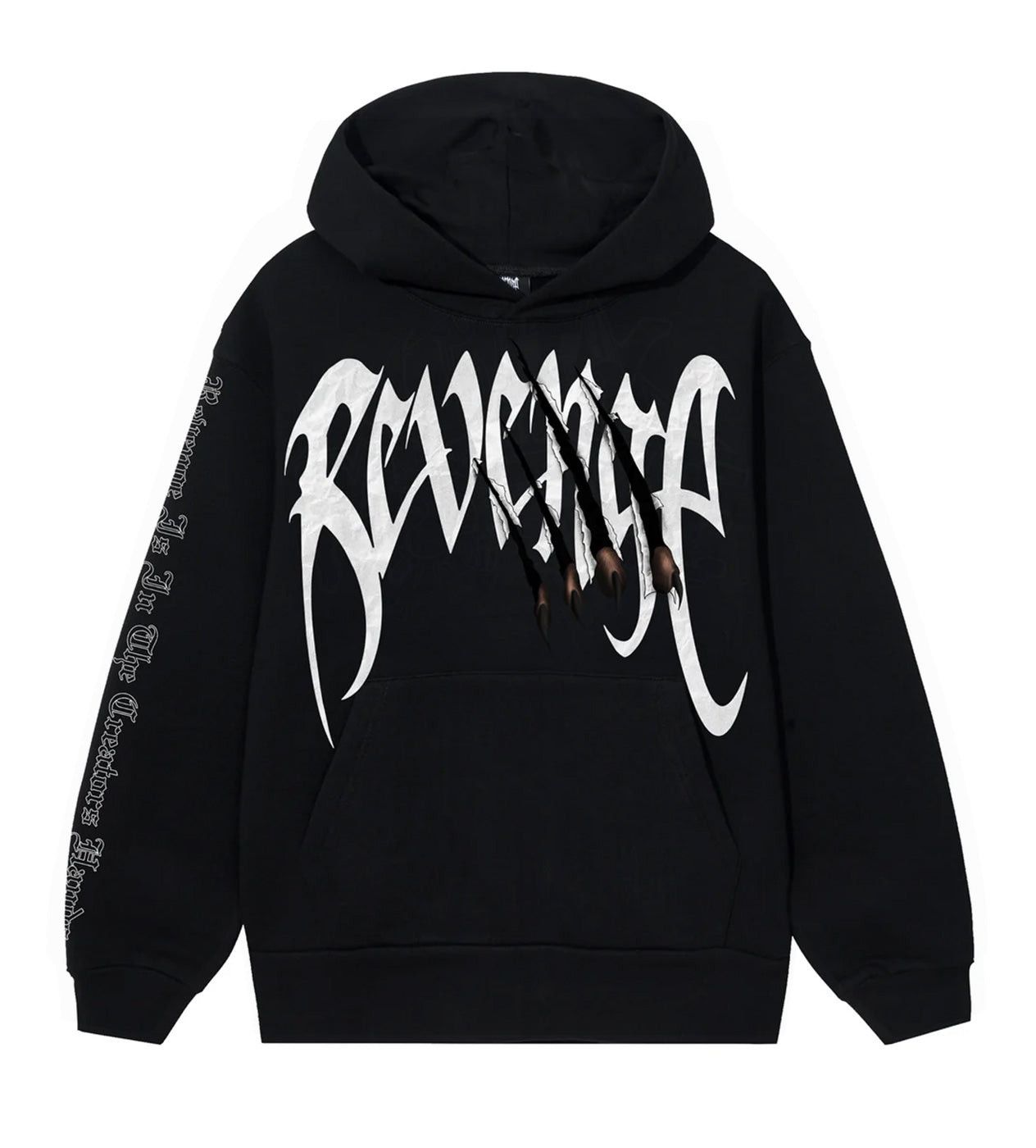 Arch Logo Claw Hoodie Black/White