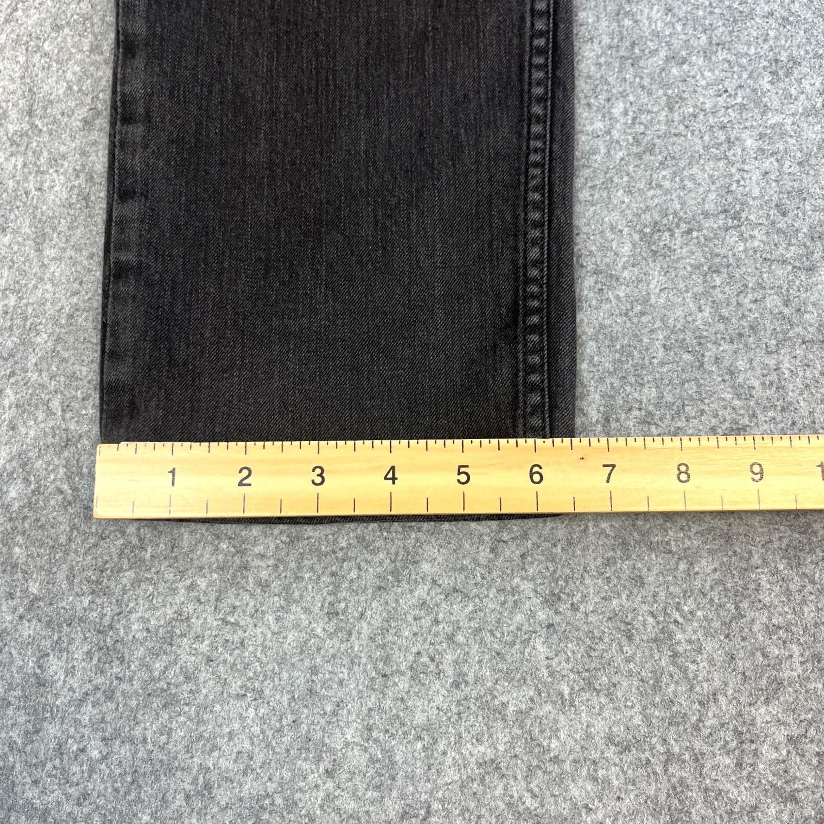 Hugo Boss HUGO BOSS Denim Jeans Slim Fit 38 32 Black Dark Wash Delaware BC-L-C Jeans Mens Slim Fit 38 waist - No extra text Size US 38 / EU 54 - 3 Thumbnail