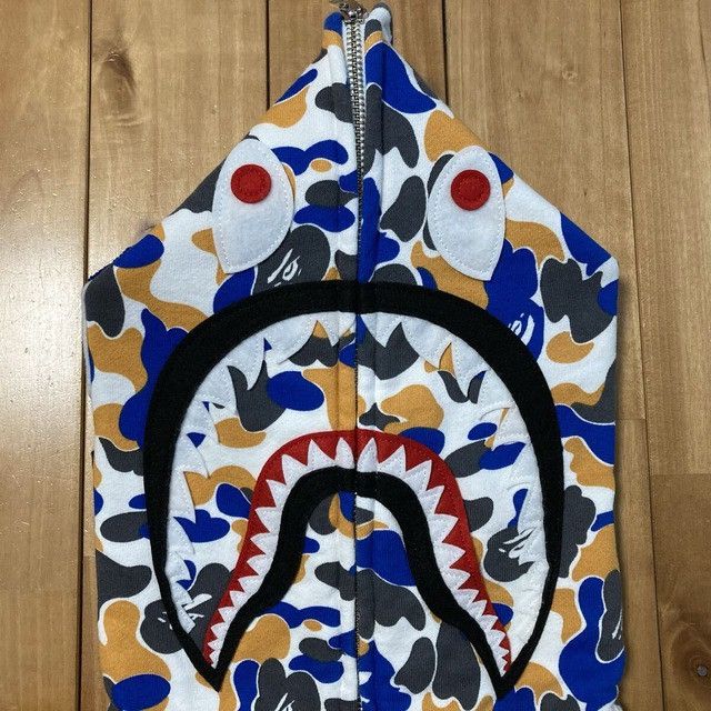 Bape 2024 🔥Maebashi Store Camo🔥 BAPE shark full zip hoodie APE Size US S / EU 44-46 / 1 - 4 Thumbnail