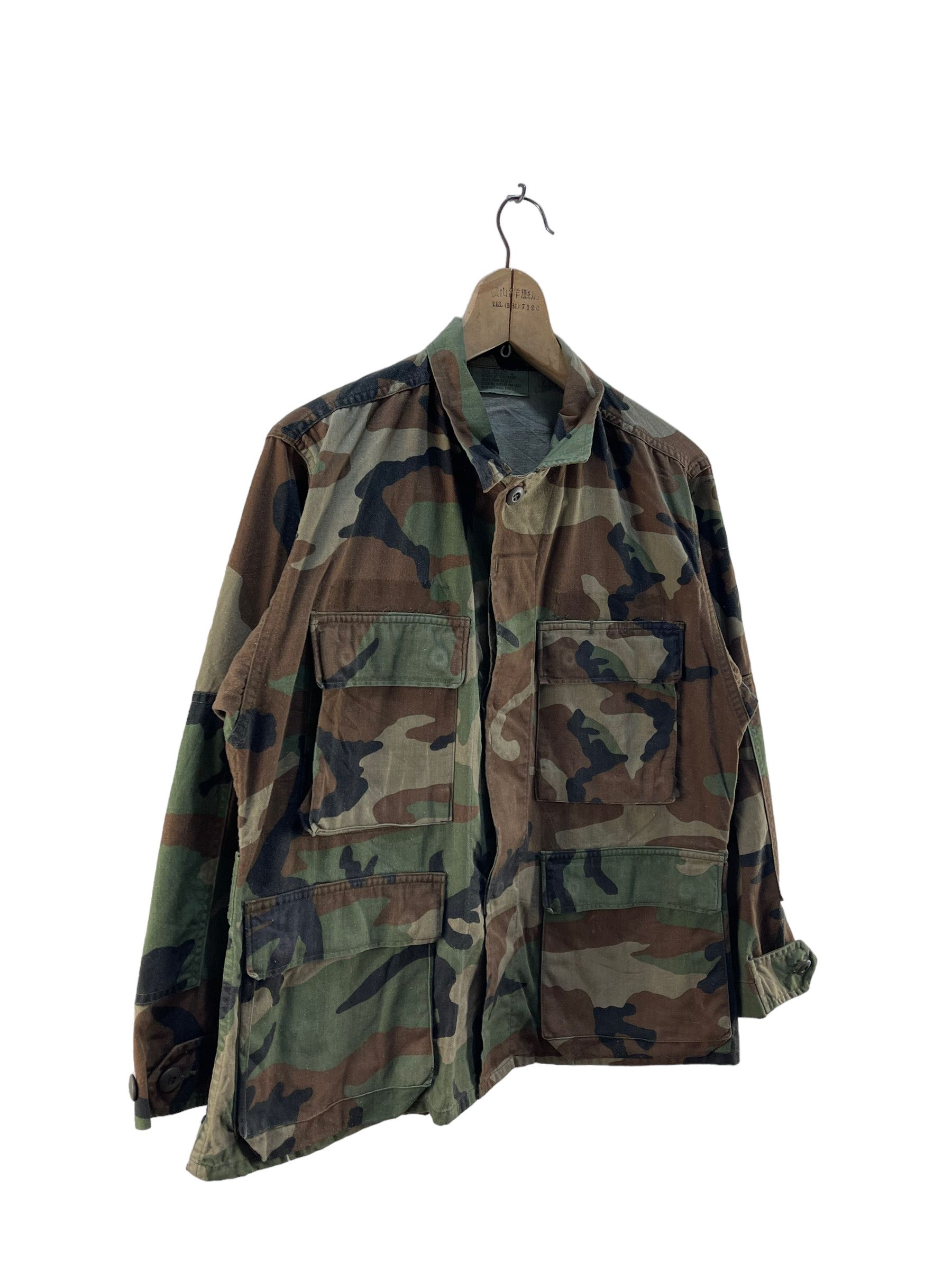 Other Vintage Woodland Camouflage Pattern Coat Combat Jacket Size US XXS / EU 40 - 4 Thumbnail