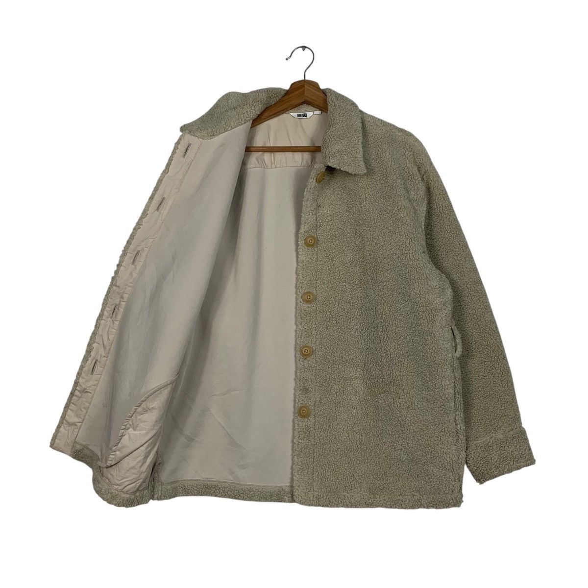 Lemaire × Uniqlo Uniqlo U Lemaire Sherpa Jacket Size L / US 10 / IT 46 - 9 Thumbnail