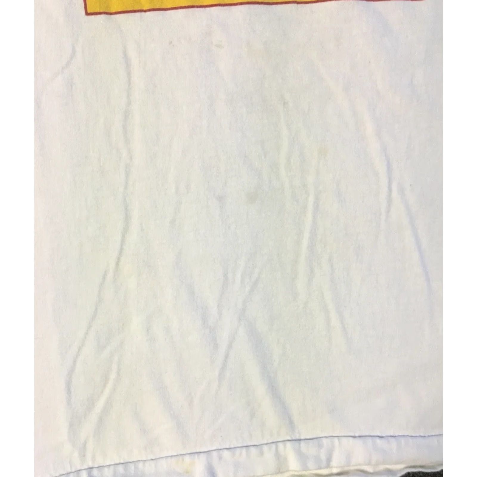 Vintage VINTAGE My Pet Can’t Balance My Checkbook Faded Shirt M White Dog Grunge Hip Hop Funny T-Shirt Mens Size US M / EU 48-50 / 2 - 6 Thumbnail