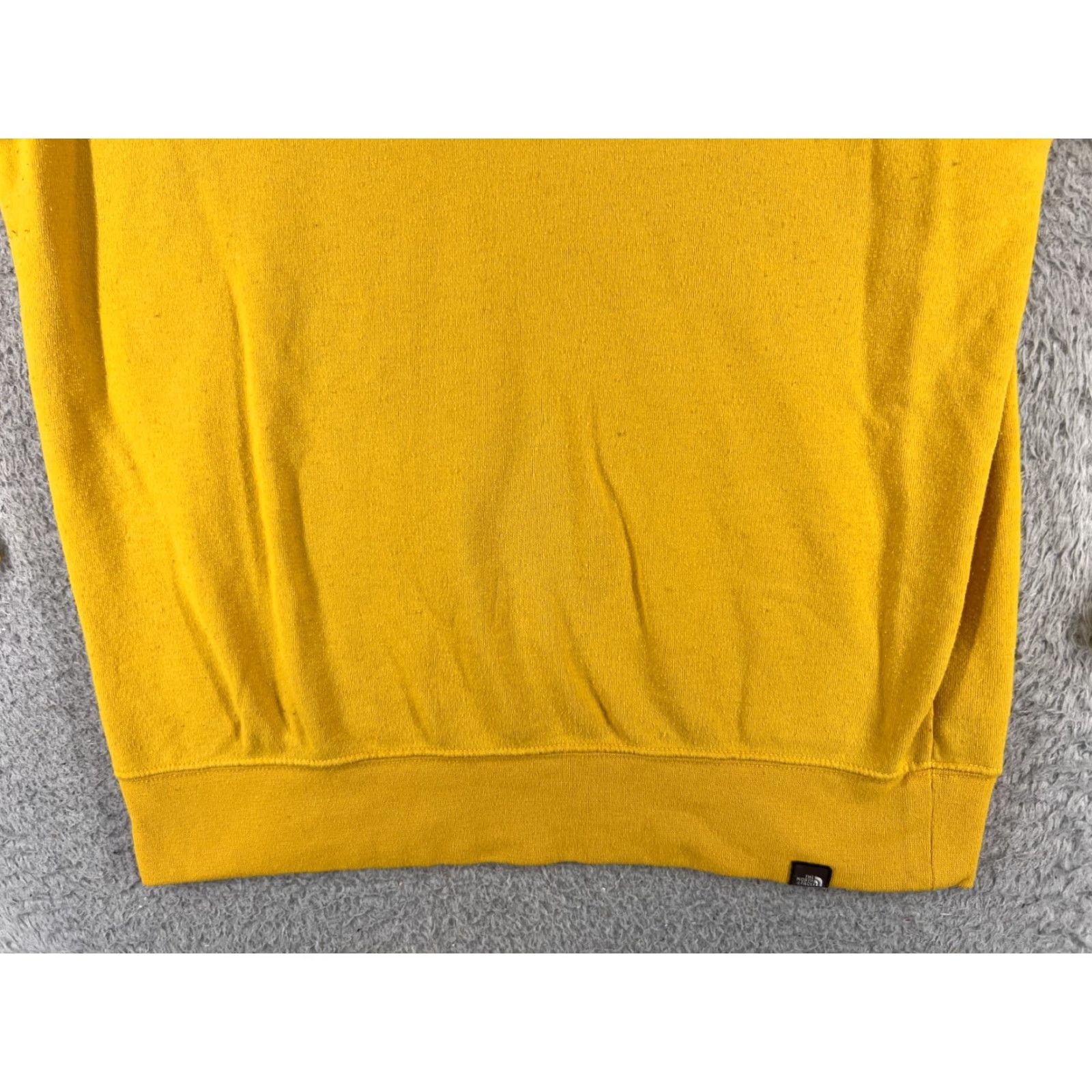 The North Face The North Face Sweater Men Medium Yellow Pullover Crew Neck Cotton Fleece Embroidered Logo Sweater | Mens | Regular Fit - Yellow | 90s? Size US M / EU 48-50 / 2 - 5 Thumbnail
