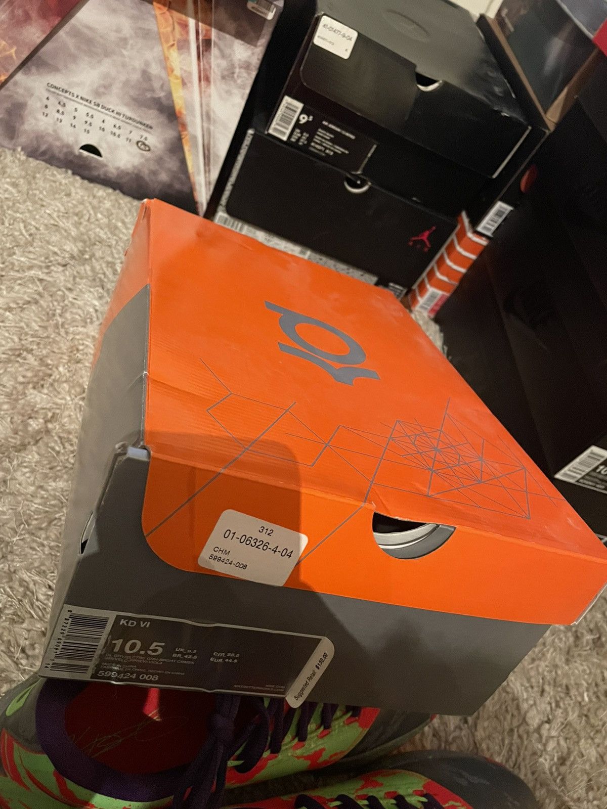 Nike KD 6 Energy sz 10.5