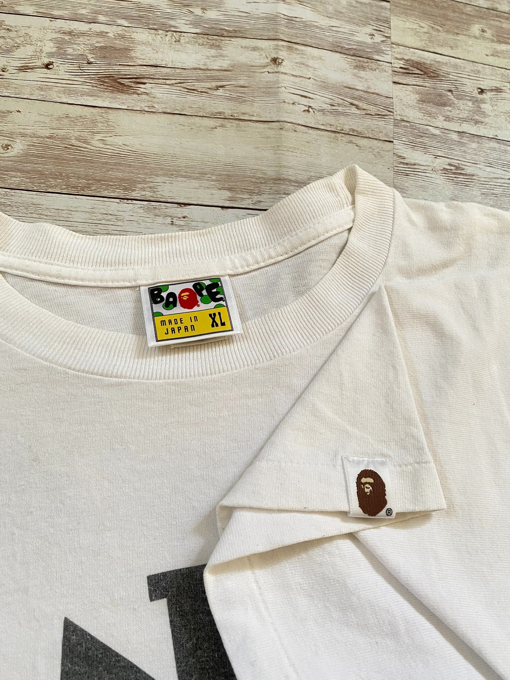 Bape Harajuku Rock'N'Roll Tee Size US XL / EU 56 / 4 - 3 Thumbnail