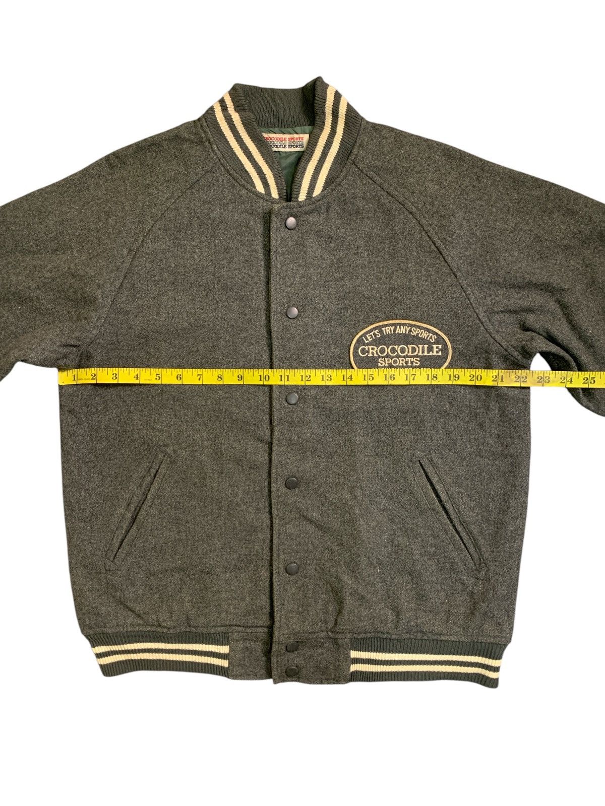 Vintage Rare Design Vintage Crocodile Sports Varsity Jackets Size L / US 10 / IT 46 - 9 Thumbnail