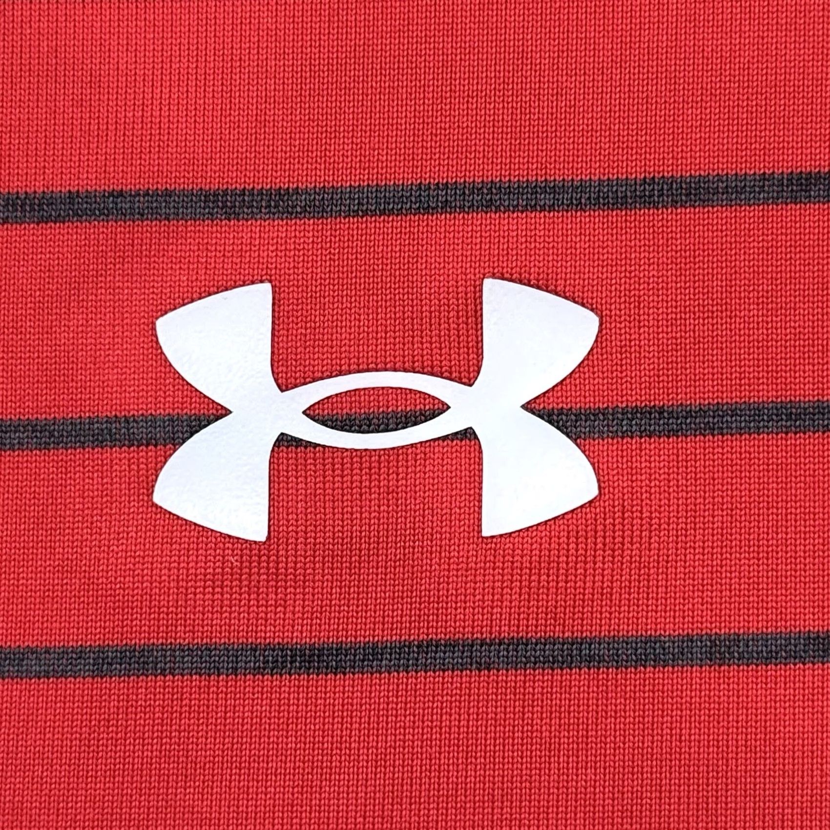 Under Armour Under Armour Maryland Terrapins Performance Polo Shirt Men’s 3XL Loose Fit Red Striped Polo Size US XXL / EU 58 / 5 - 6 Thumbnail