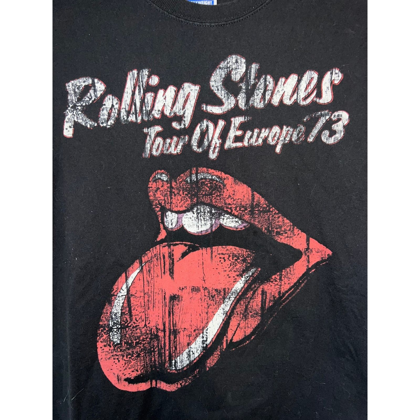 Hanes Rolling Stones Shirt Tour Of Europe '73 Rock band Tee 2008 l Size US L / EU 52-54 / 3 - 2 Thumbnail