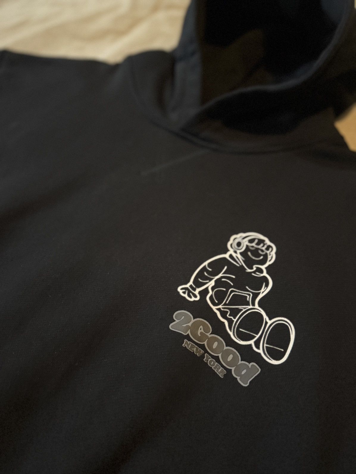 Other 2GOODNY "Sketch Edition" BLACK HOODIE Size US XL / EU 56 / 4 - 3 Thumbnail