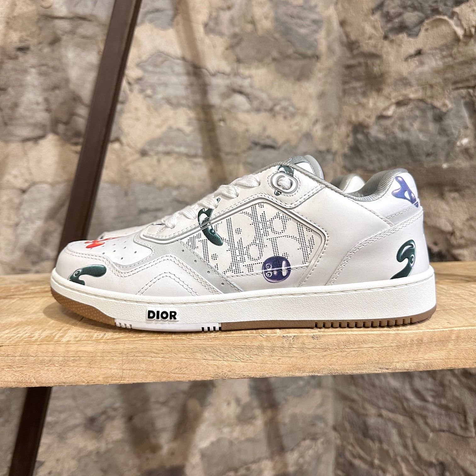 Dior Dior X Kenny Scharf B27 White Oblique Graffiti Sneakers Size US 7 / EU 40 - 7 Thumbnail