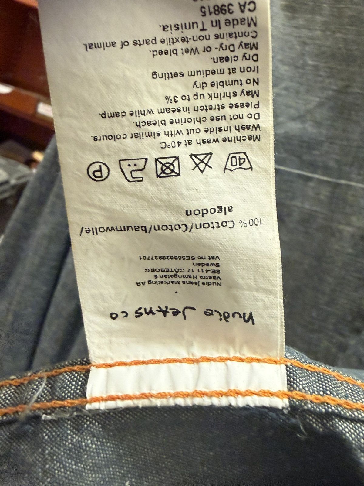 Nudie Jeans Nudie Jeans Co. Denim Shirt XL Size US XL / EU 56 / 4 - 10 Thumbnail