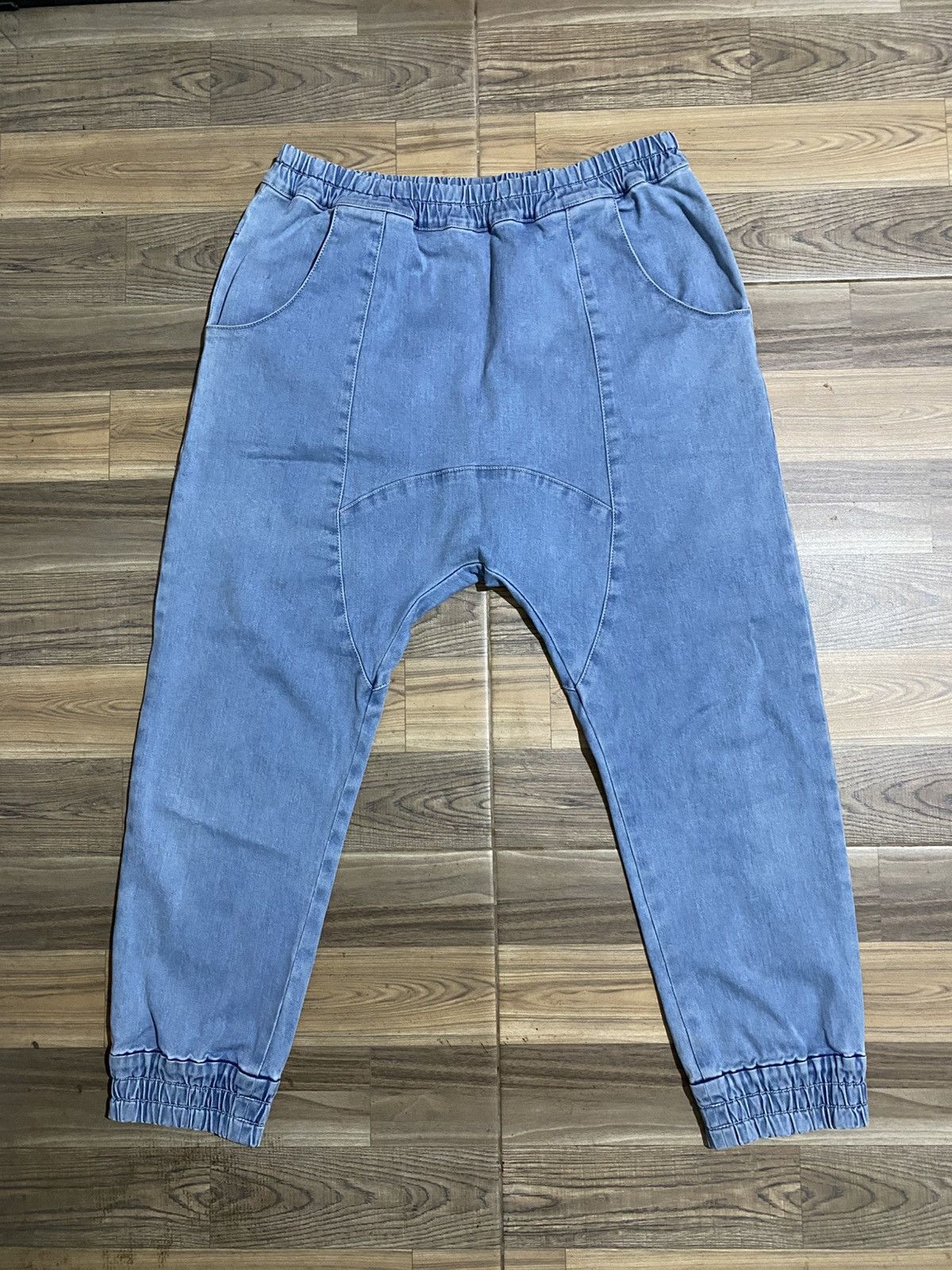 Fad Three FAD THREE JOGGERS DROP CROTCH PANTS Size US 31 - 1 Thumbnail