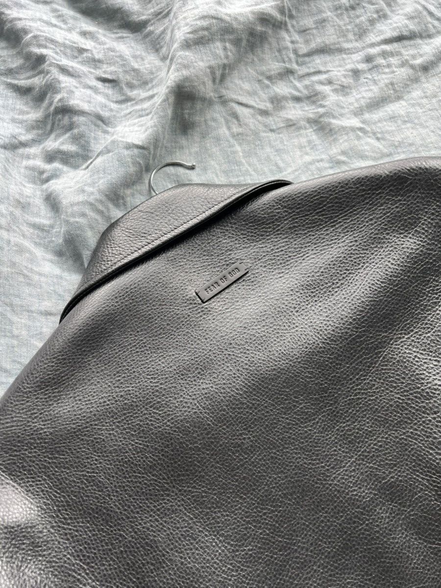 Fear of God 5795USD Leather Rider Jacket Size US L / EU 52-54 / 3 - 6 Thumbnail