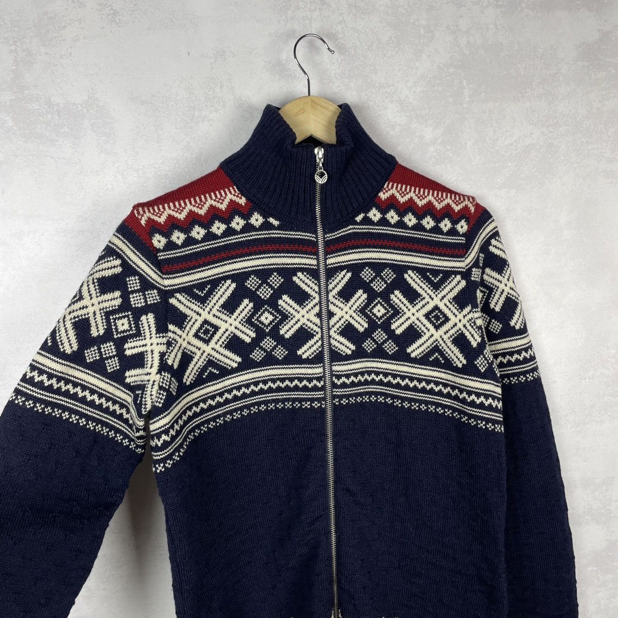 Dale Of Norway Dale Of Norway Women’s Full Zip Wool Sweater Size L Size L / US 10 / IT 46 - 6 Thumbnail