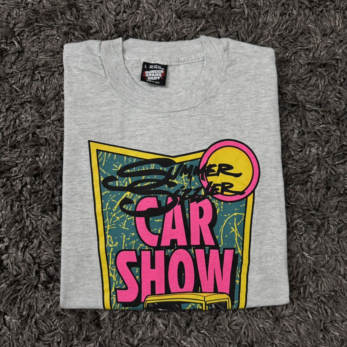 Other Vintage 90s Summer Sizzler Car Show Tee 1991 Size US L / EU 52-54 / 3 - 3 Thumbnail