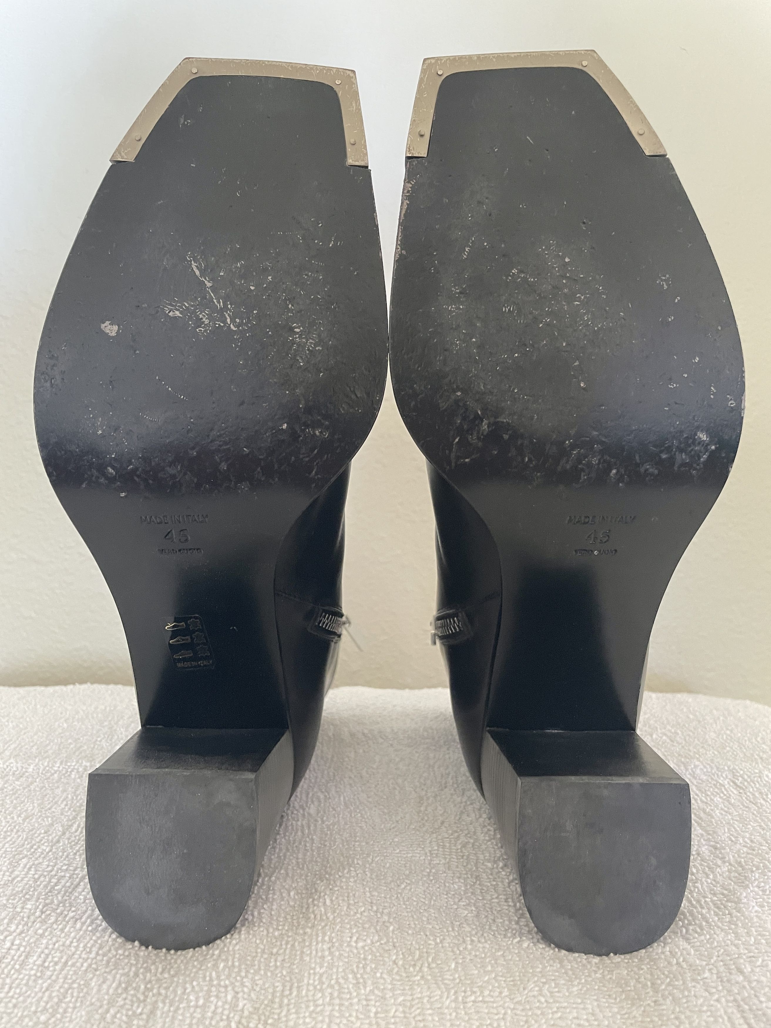 Peter Do Rare Size - Everyday Silver Trim Boots Size US 12 / EU 45 - 12 Thumbnail