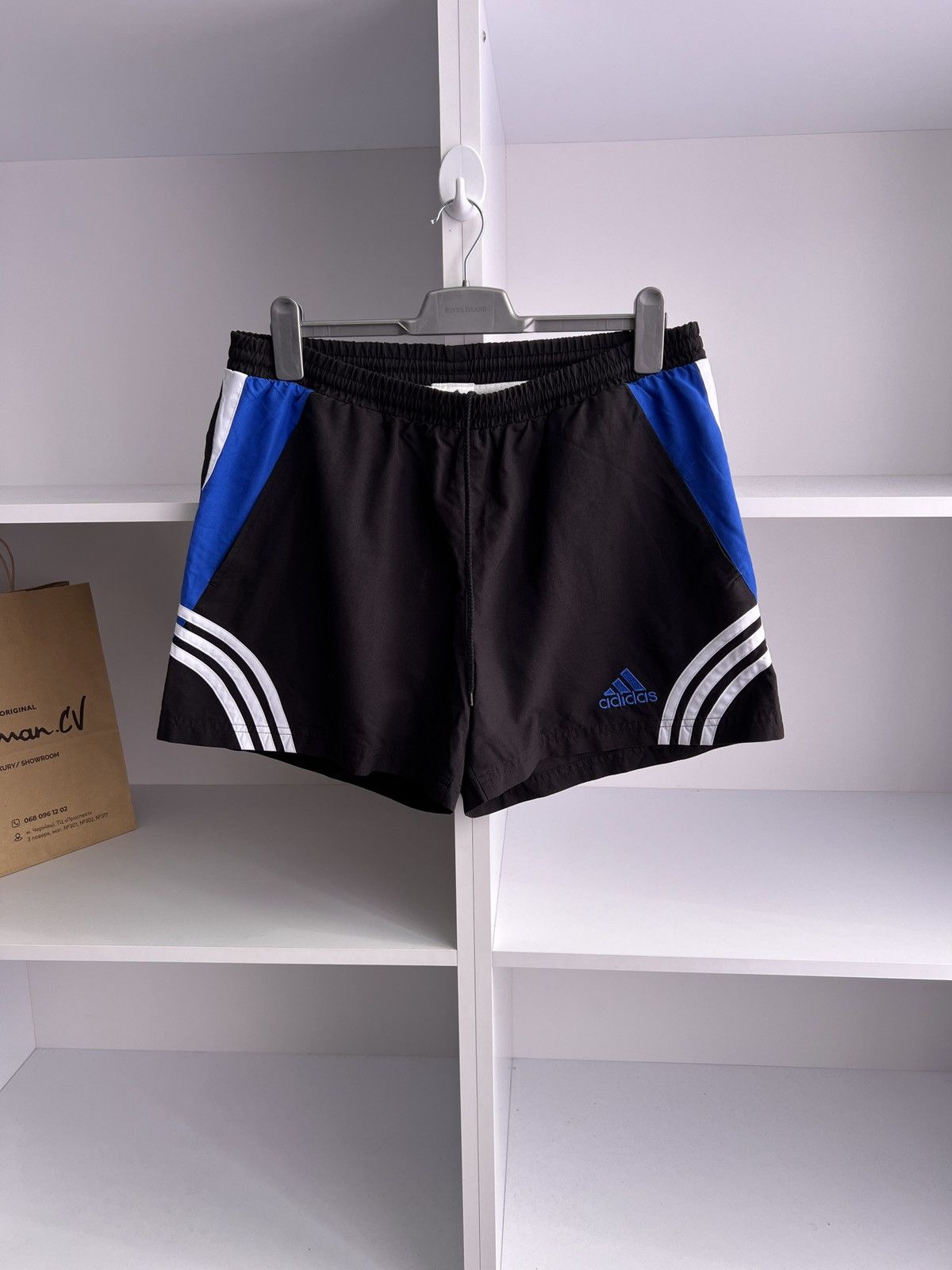 Adidas × Vintage Vintage Adidas 90s Style Streetwear Shorts Size US 31 - 3 Thumbnail