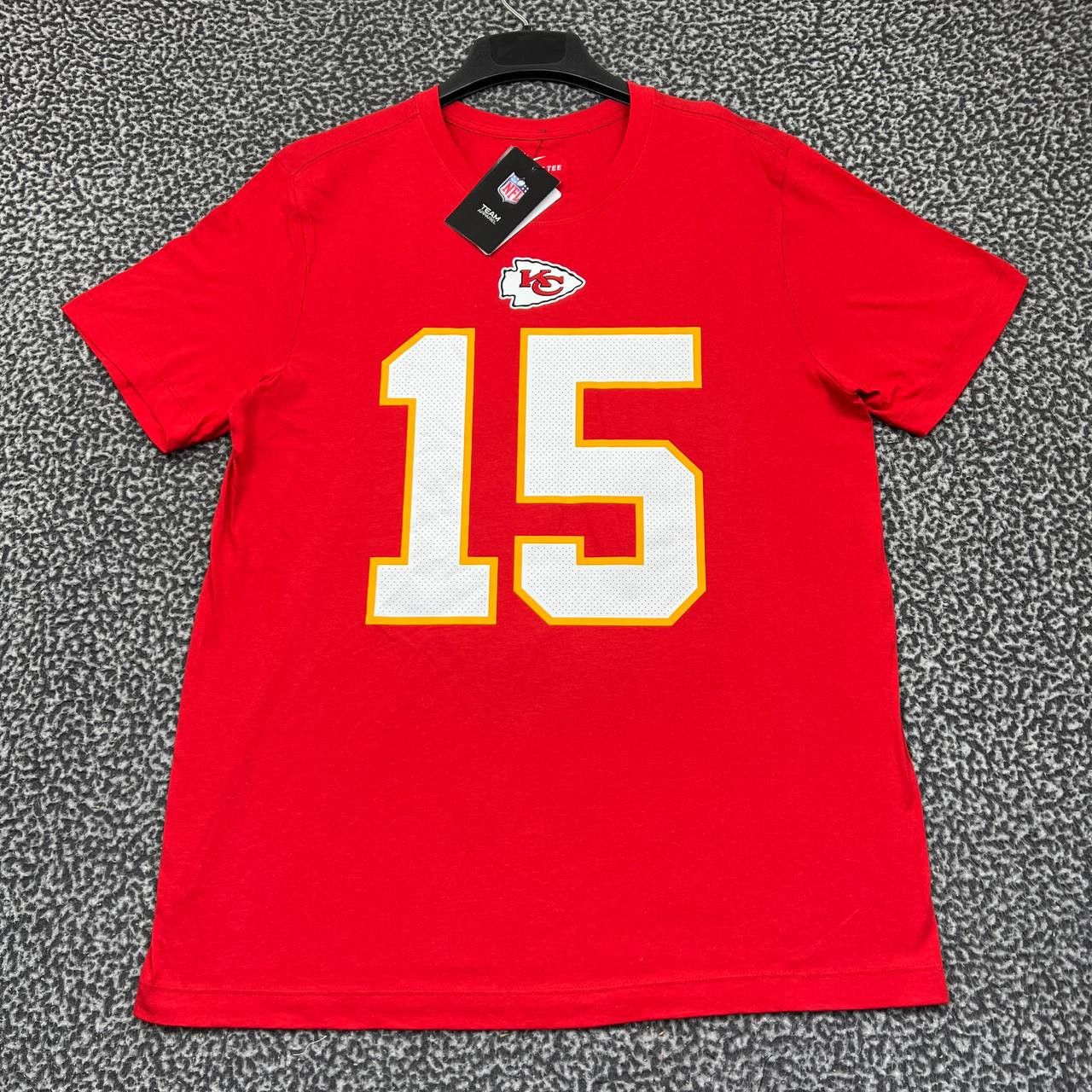 Nike Nike Shirt Men Large Kansas City Chiefs Mahomes #15 Cotton Size US L / EU 52-54 / 3 - 1 Thumbnail