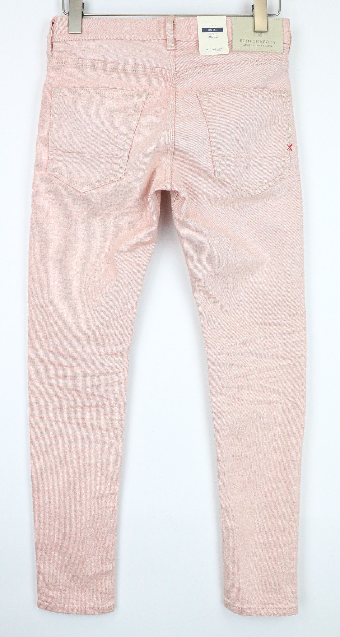 Scotch & Soda SKIM W28/L32 Pink Skinny Stretch Jeans 75194 Size US 28 / EU 44 - 2 Thumbnail