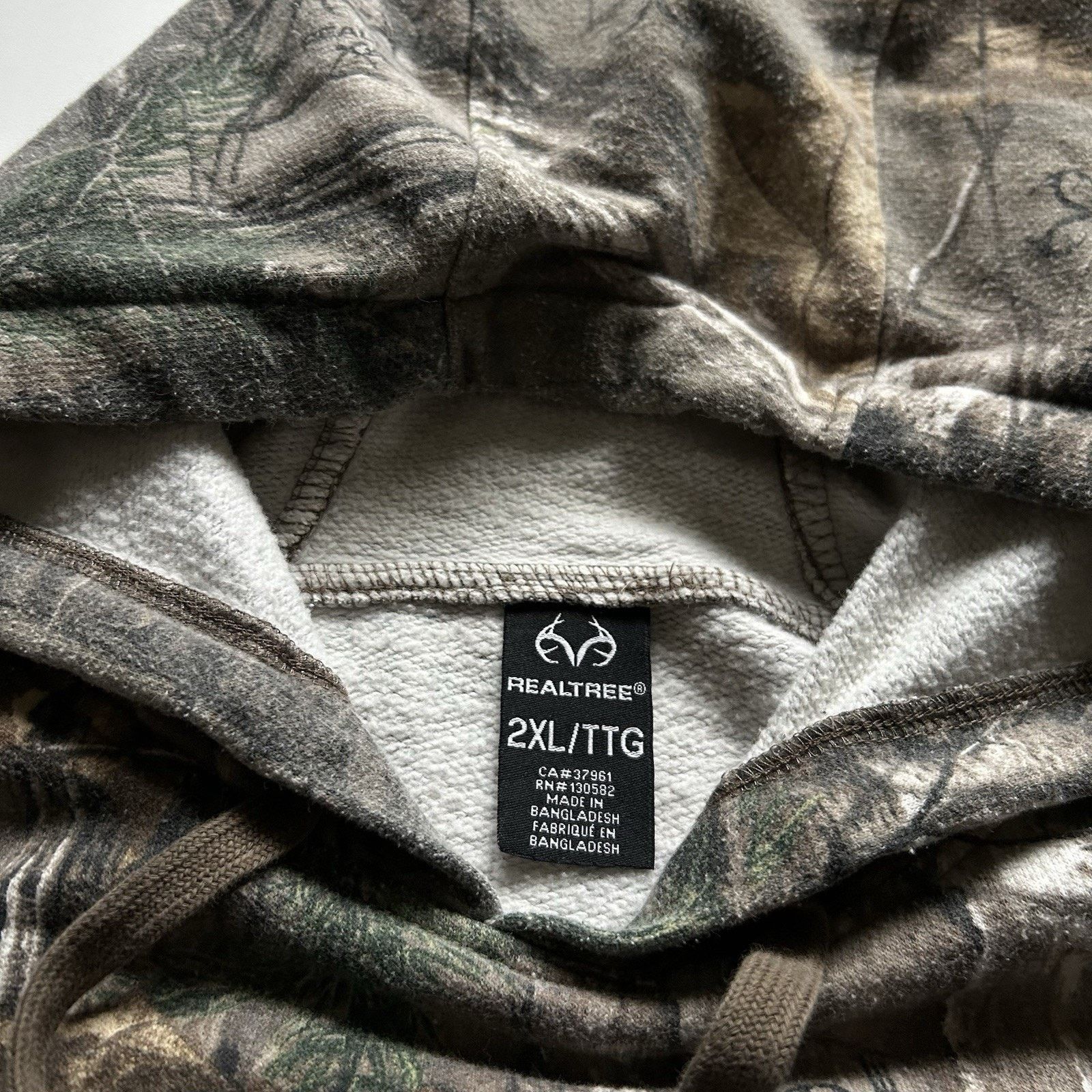 Realtree Vintage Realtree Camo Hoodie 2XL Y2K Hunting Camouflage Rare Size US XXL / EU 58 / 5 - 3 Thumbnail