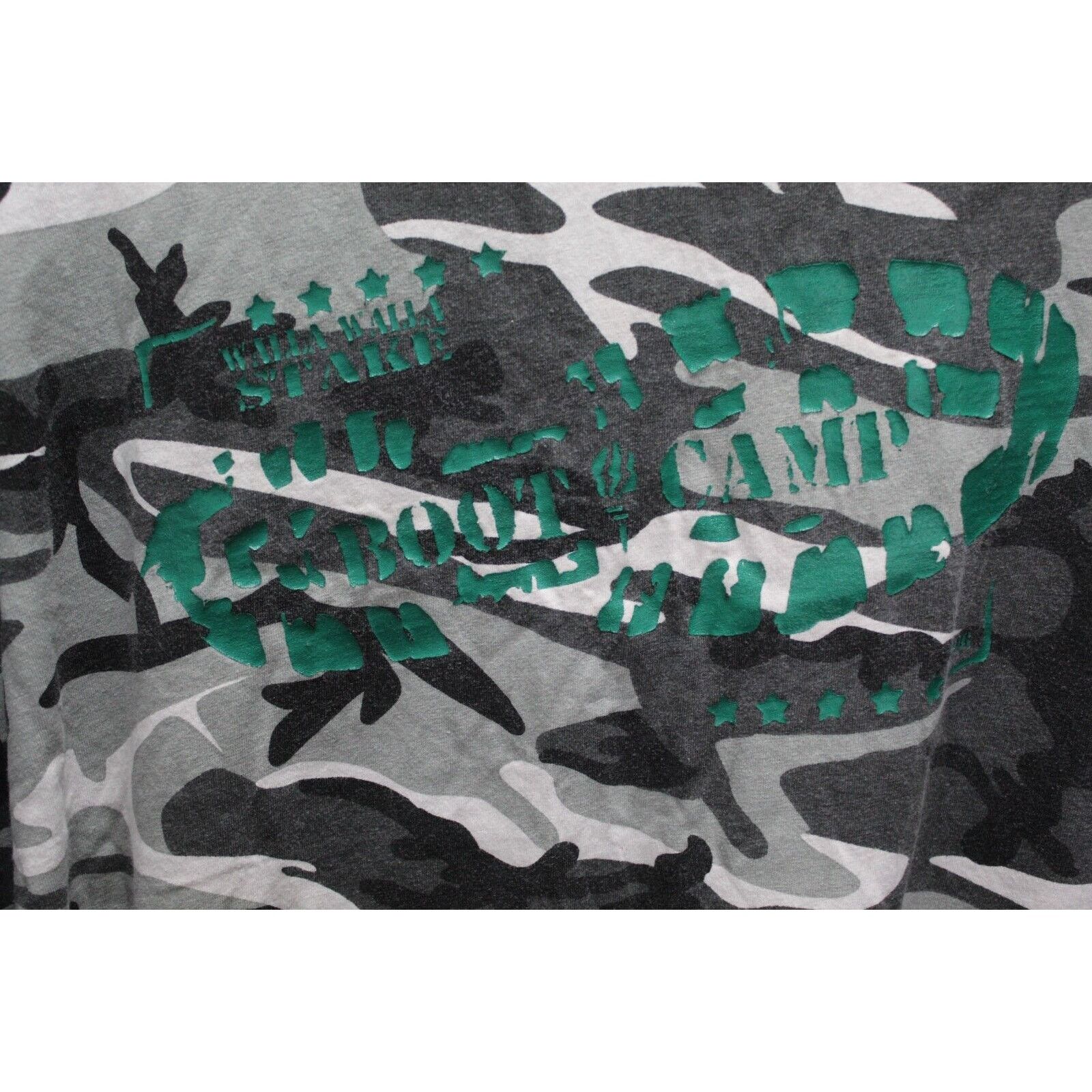 47 Brand Port Black/White Camo T Shirt Mens 3XL Graphic 100% Cotton Size US XXL / EU 58 / 5 - 4 Thumbnail