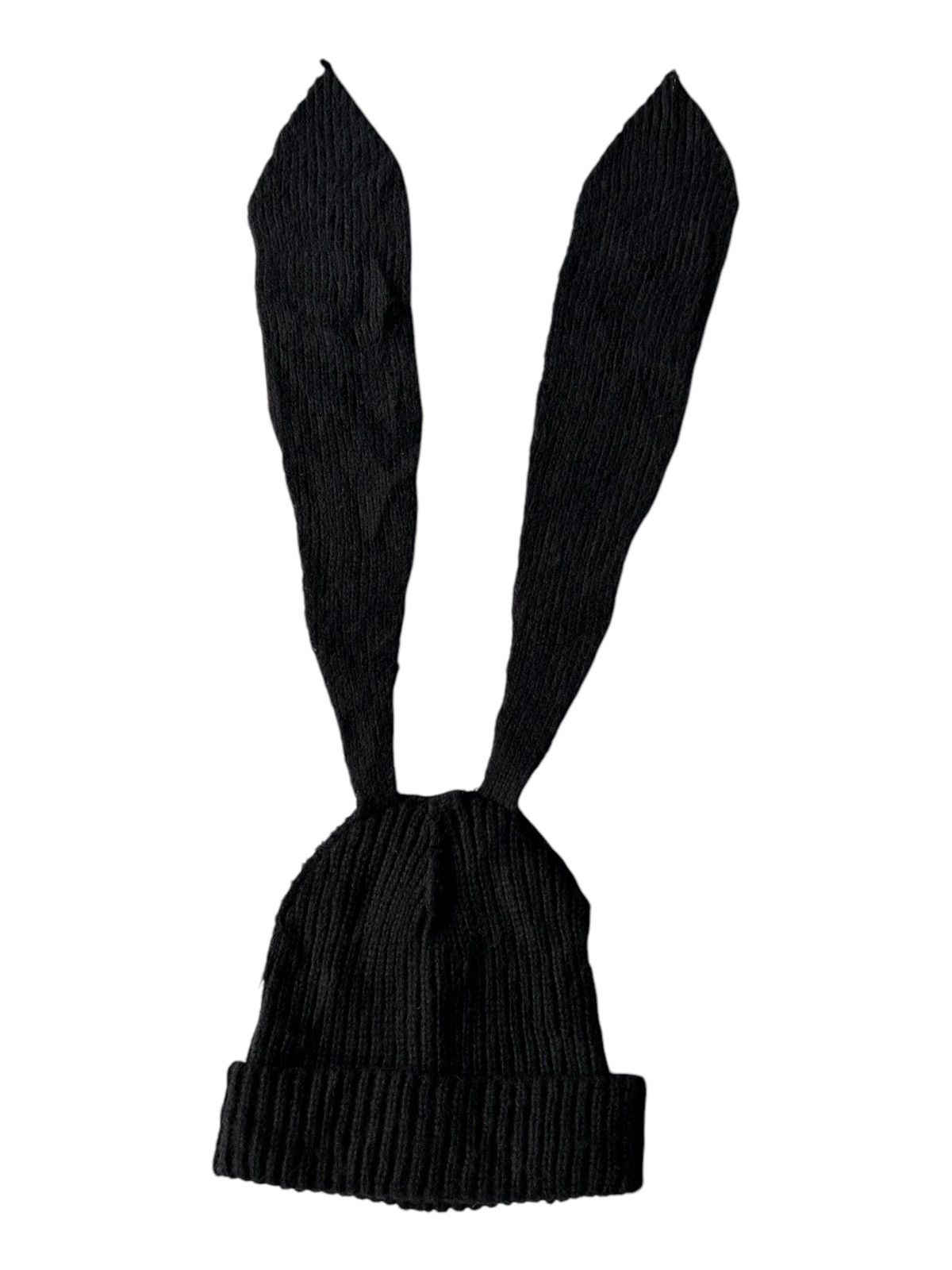 Japanese Brand × Kapital × Vintage Long Horn Bunny Devil Knitted Rare Beanie Hats ☠️☠️🎌 Size ONE SIZE - 1 Thumbnail