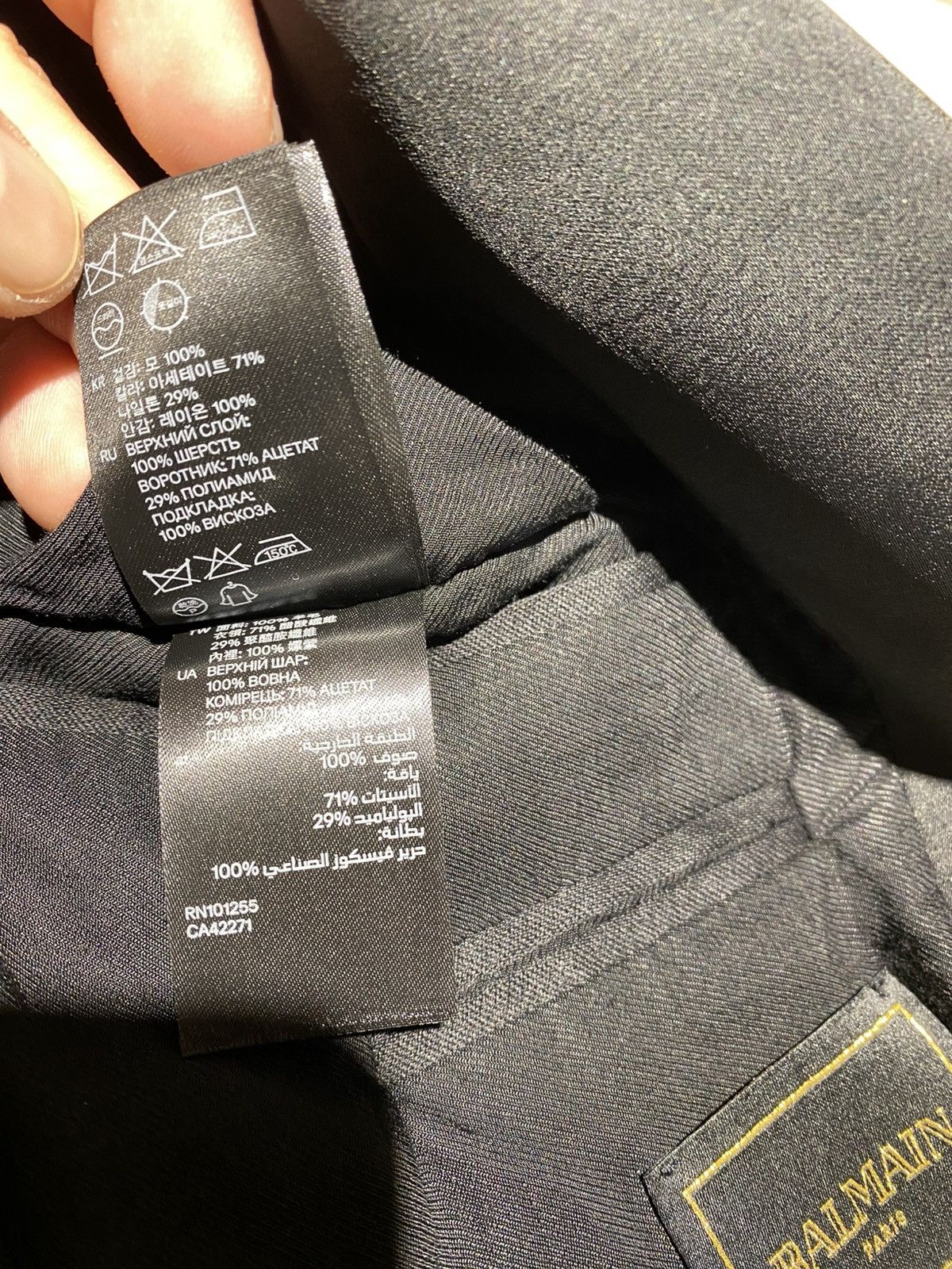Balmain Balmain X H&M double-breasted Blazer 2015 Size 38R - 13 Thumbnail