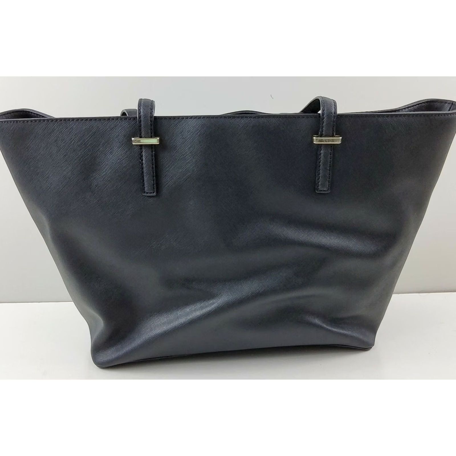 Vintage Kate Spade Cedar Street Harmony Tote Saffiano Leather Shoulder Handbag Purse Womens Large Black Size ONE SIZE - 6 Thumbnail