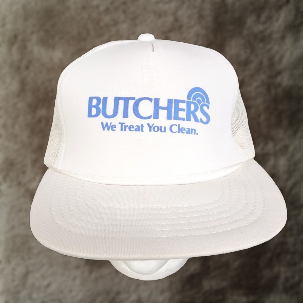 Vintage VINTAGE TWIN CITY FOAM TRUCKER HAT ADJUSTABLE WHITE CASUAL UNISEX Size ONE SIZE - 1 Thumbnail