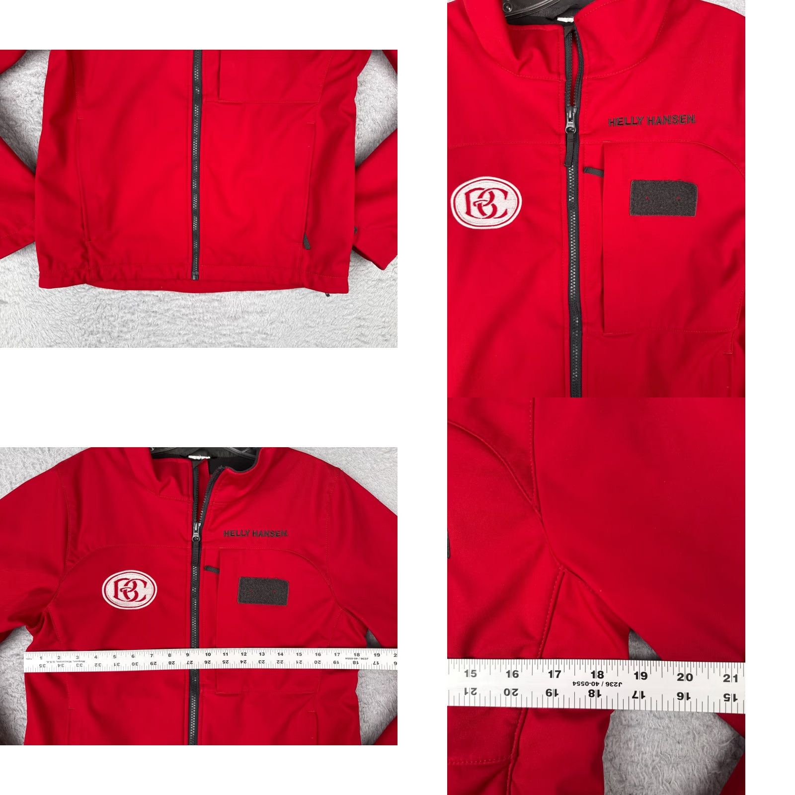 Helly Hansen Helly Hansen Jacket Women Small Red Full Zip Fleece Lined Polyester Shell LOGOS Size S / US 4 / IT 40 - 8 Thumbnail