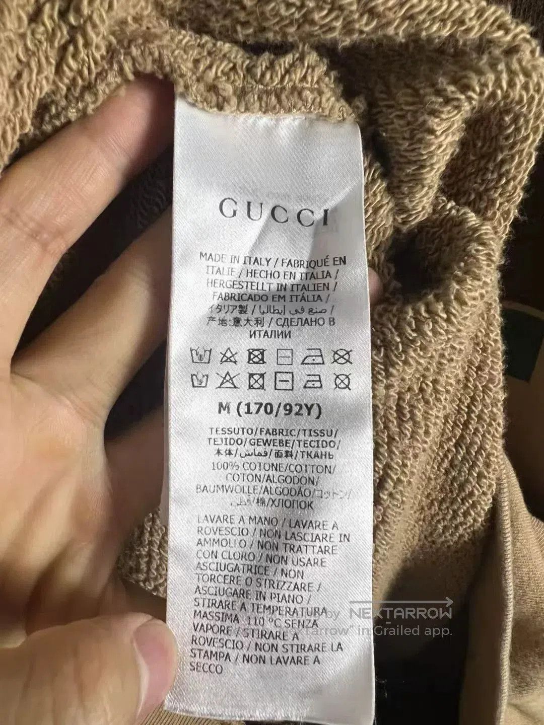 The North Face gucci x tnf collaboration khaki hoodie. Size US M / EU 48-50 / 2 - 5 Thumbnail