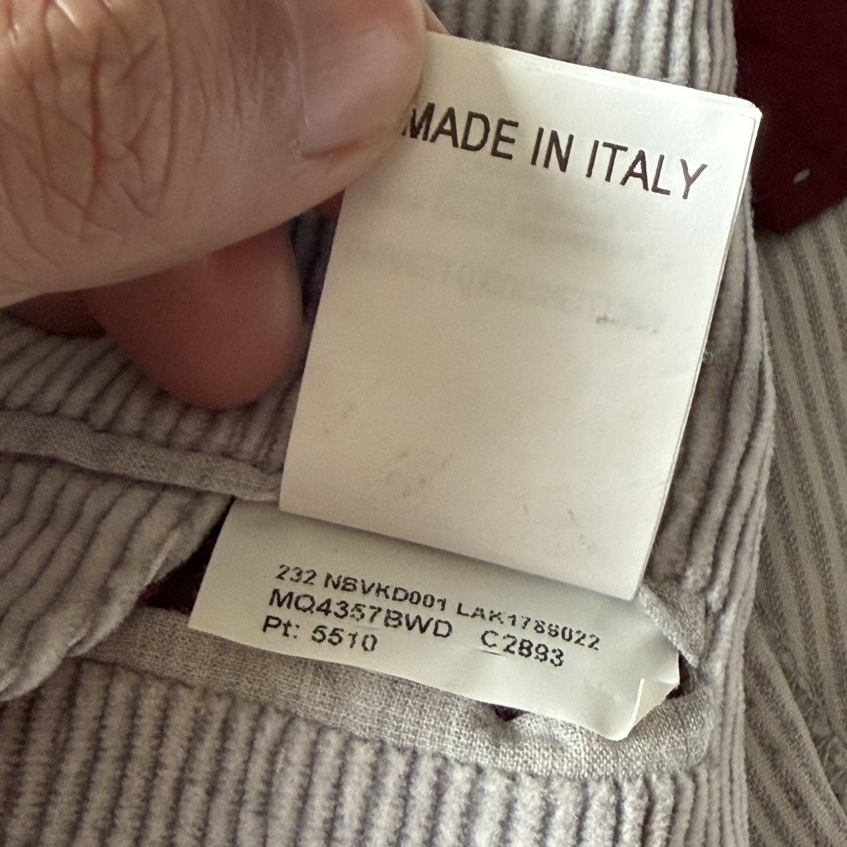 Brunello Cucinelli Brunello Cucinelli - Corduroy Blazer Jacket Size US M / EU 48-50 / 2 - 10 Thumbnail