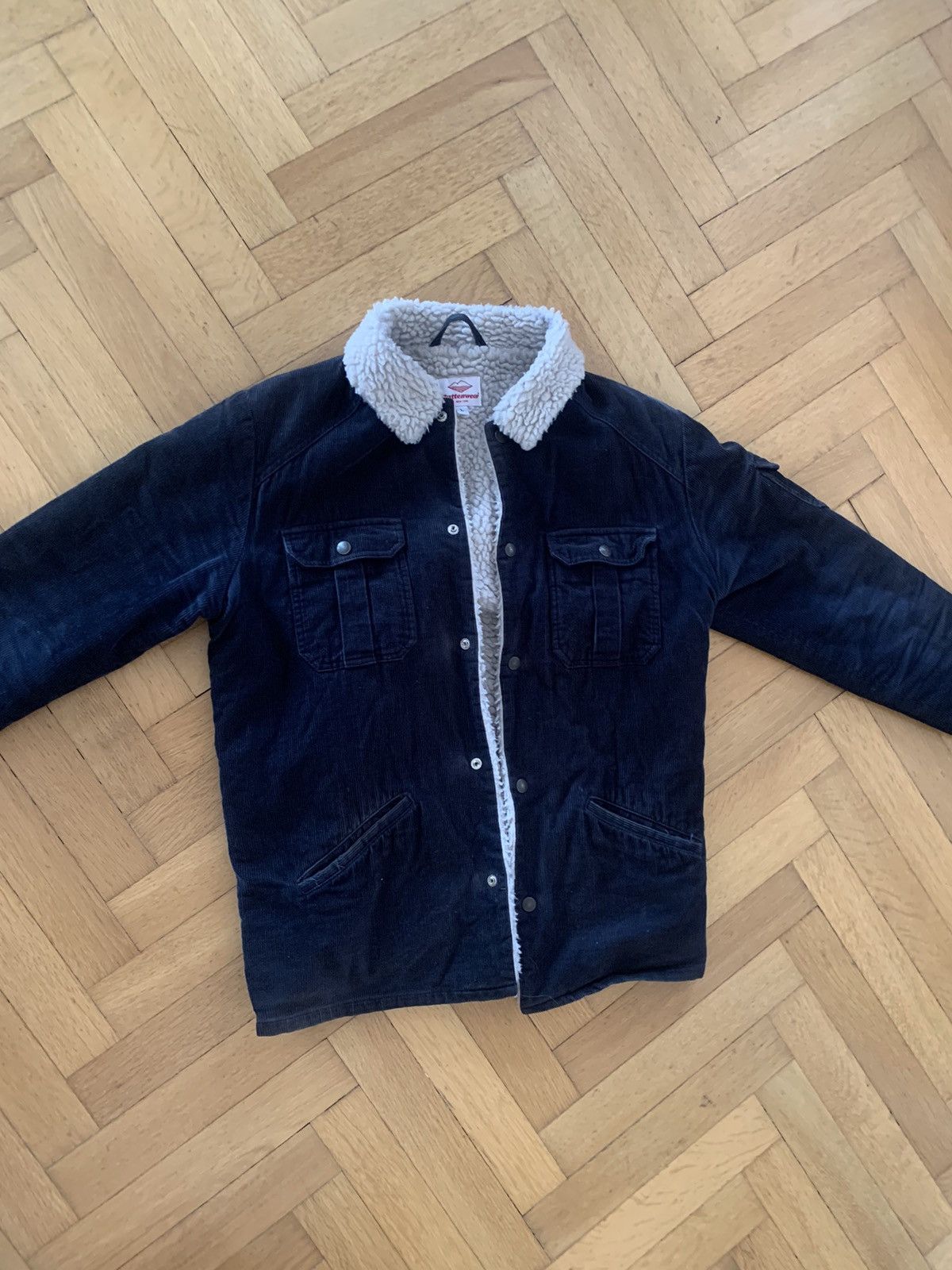 Battenwear Corduroy Shearling Trucker Jacket